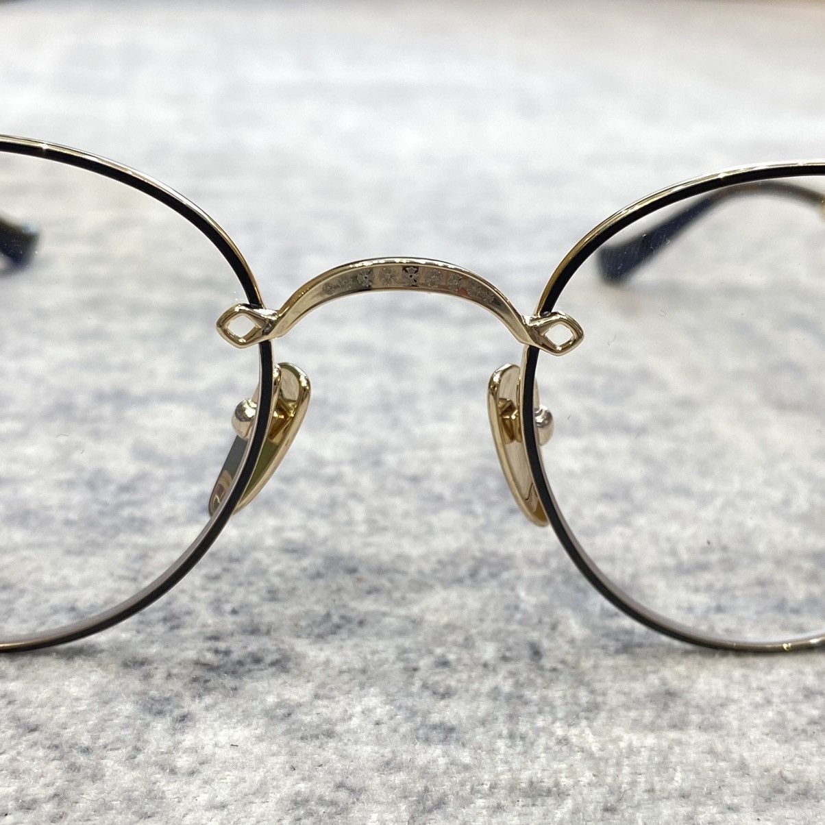 Chrome Hearts CHROME HEARTS BUBBA MATTE BLACK/GOLD PLATED-PLASTIC Size ONE SIZE - 7 Thumbnail