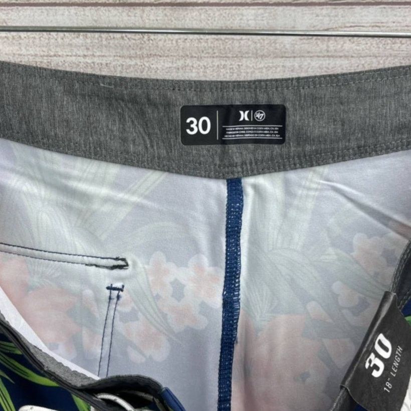 Hurley Hurley x 47 MLB Phantom Detroit Tigers Mens Swim Shorts Size US 30 / EU 46 - 3 Thumbnail