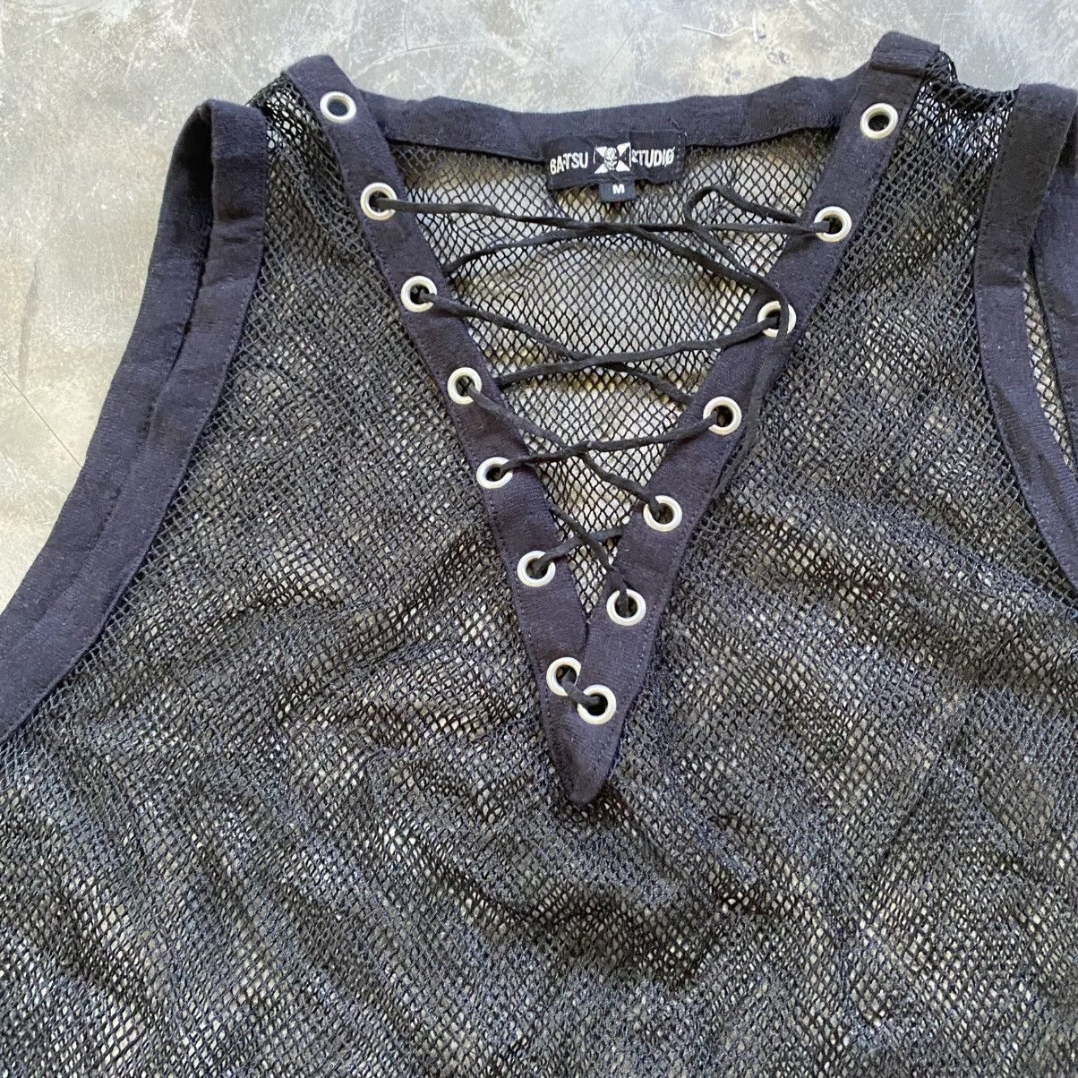 Tornado Mart 2000s Ba-Tsu Studio Vkei Style Mesh T-shirt Size US M / EU 48-50 / 2 - 3 Thumbnail