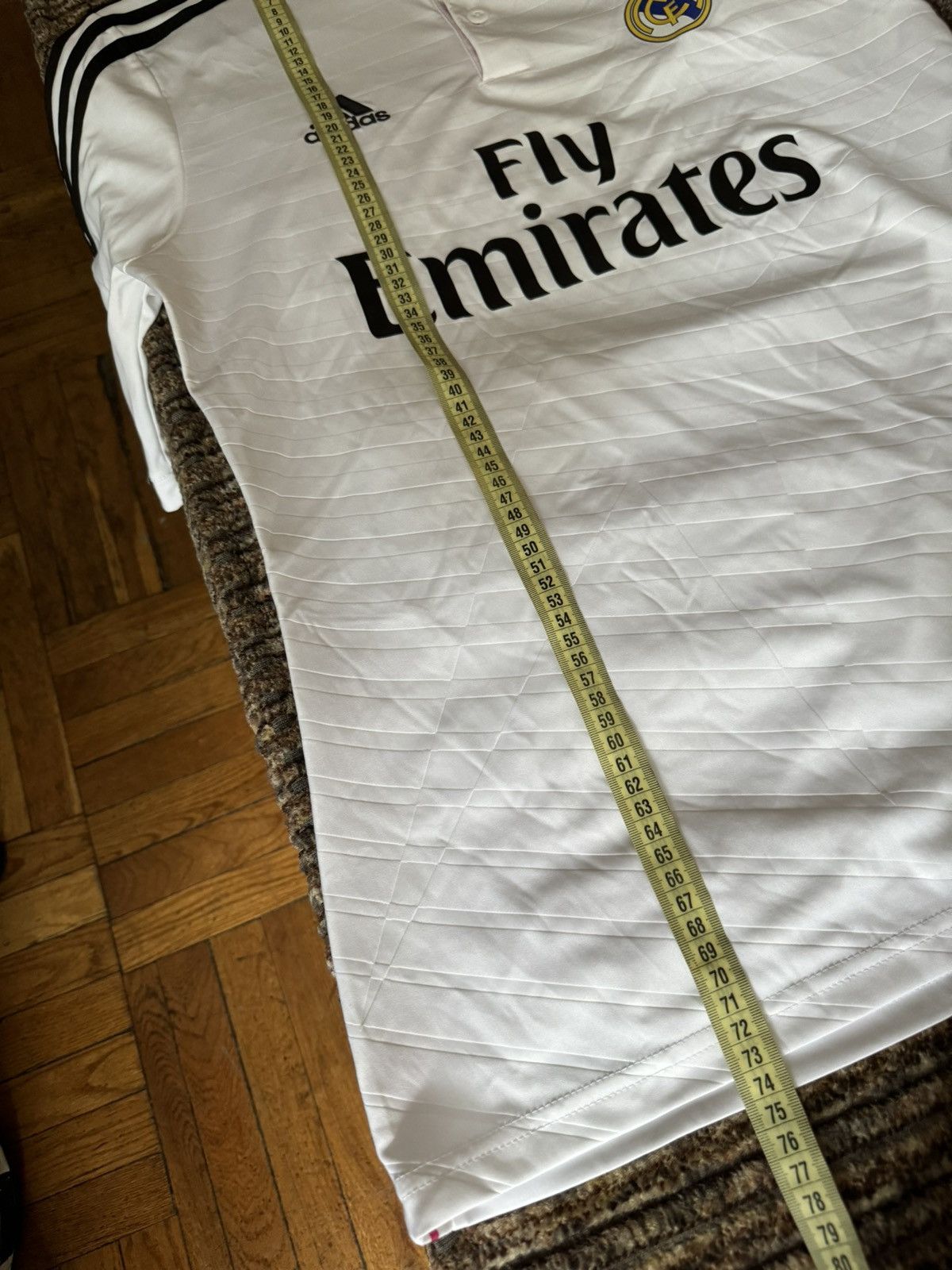 Adidas Real Madrid 2014-2015 Adidas Home Football Soccer Jersey Size US M / EU 48-50 / 2 - 12 Thumbnail
