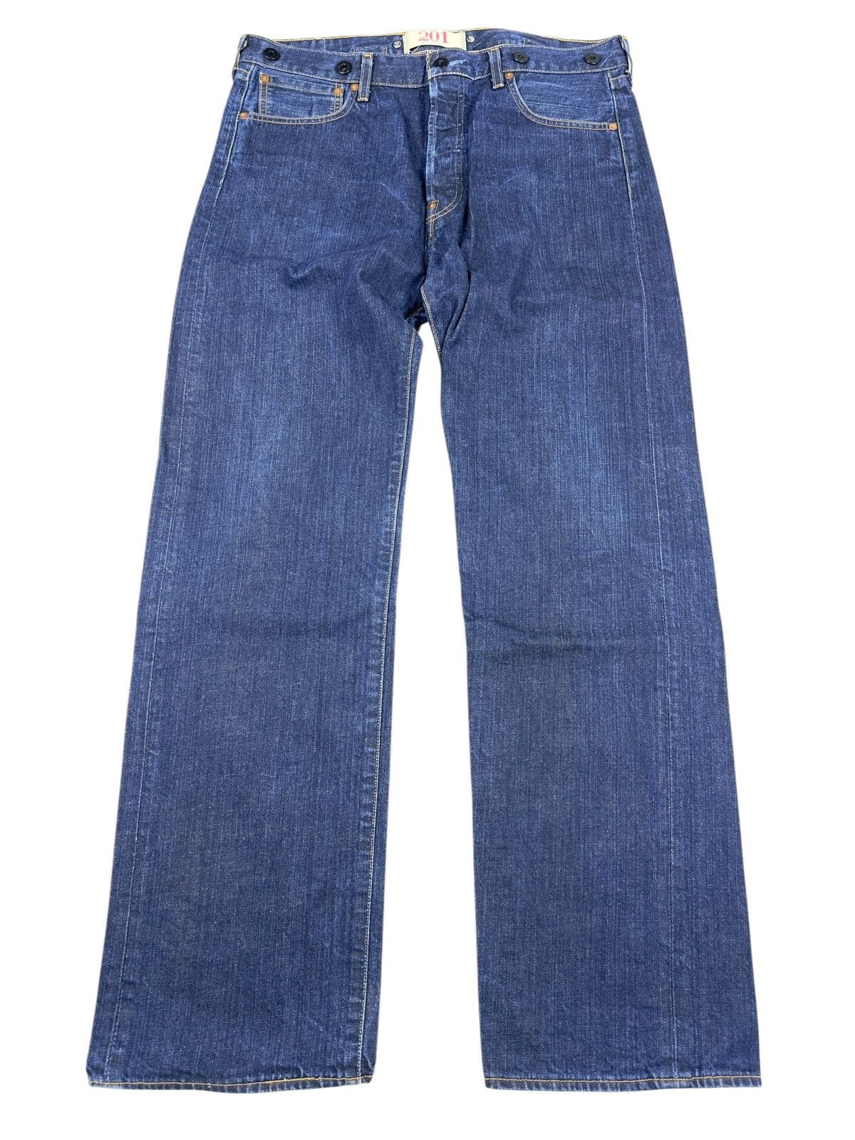Levi's Authentic Levi’s 201 classic straight jeans 34x32 Size US 34 / EU 50 - 5 Thumbnail