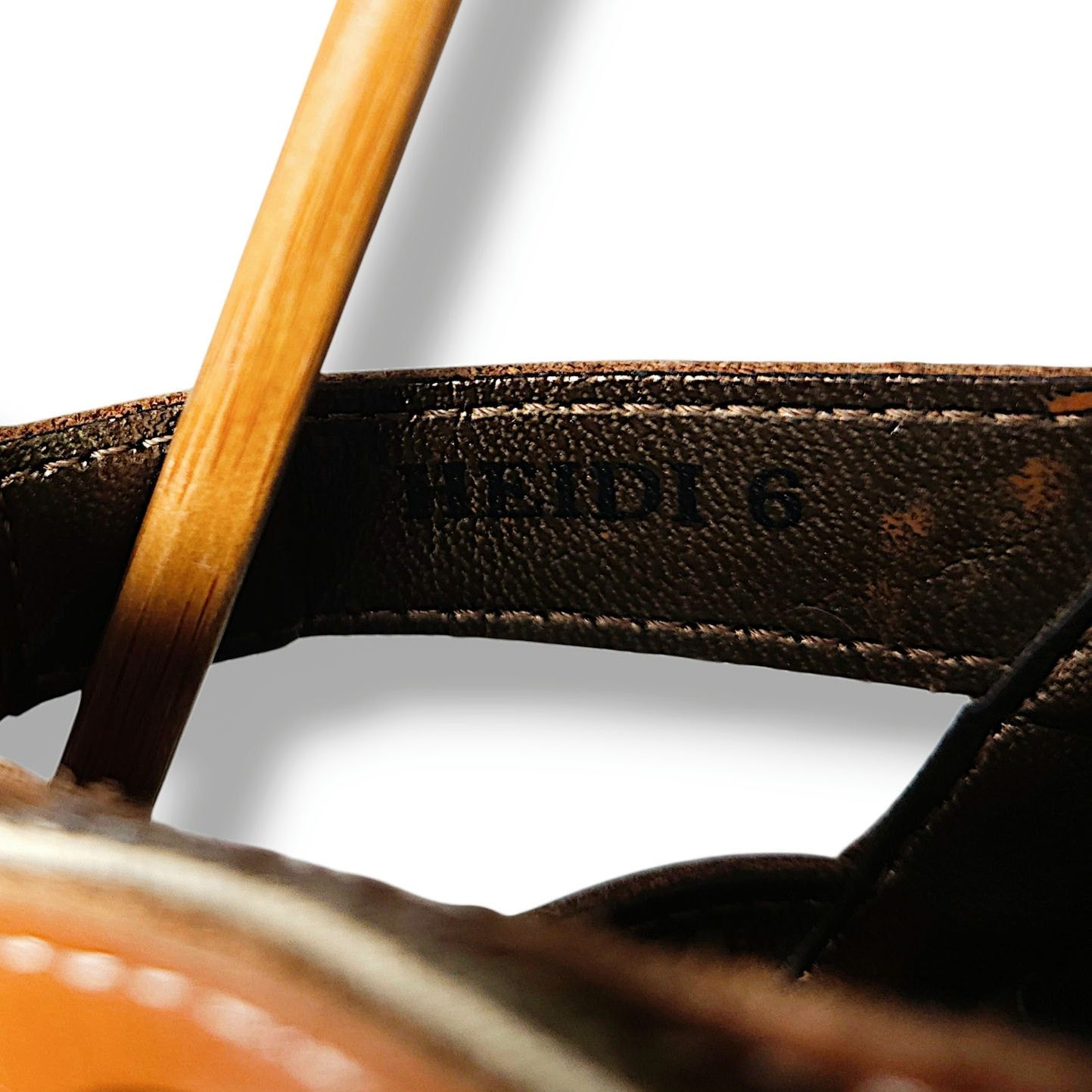 Other Corkys Elite Heidi Closed Toe Clog Strap Brown Leather 6 Size US 6 / IT 36 - 14 Thumbnail