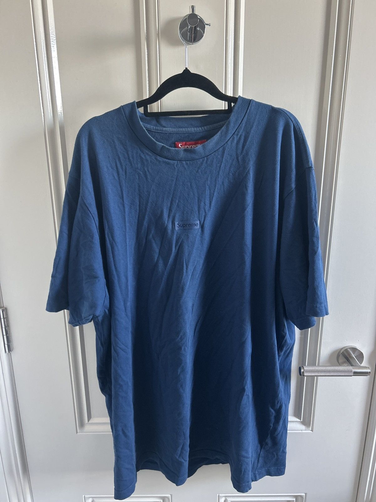 Supreme SUPREME mini puff box logo tee Size US XL / EU 56 / 4 - 1 Thumbnail