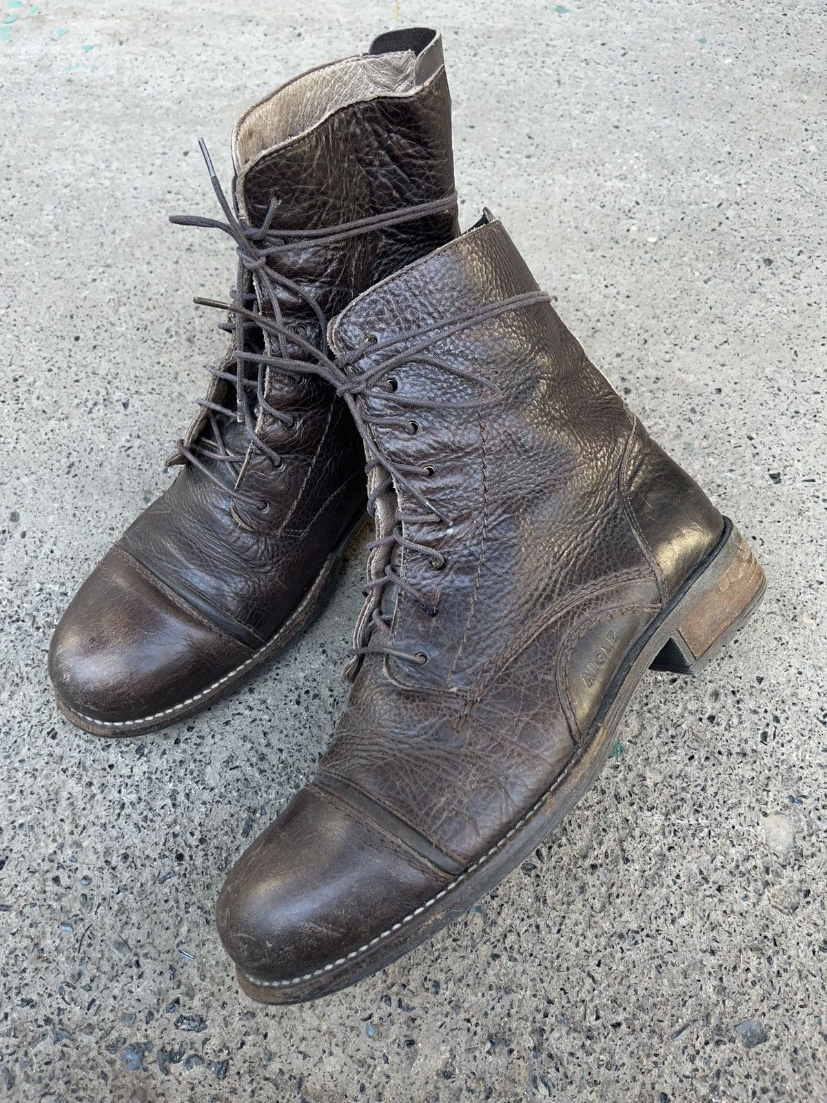 Aigle × Vintage Vintage Avant Garde Leather High Boots Size US 8 / EU 41 - 4 Thumbnail