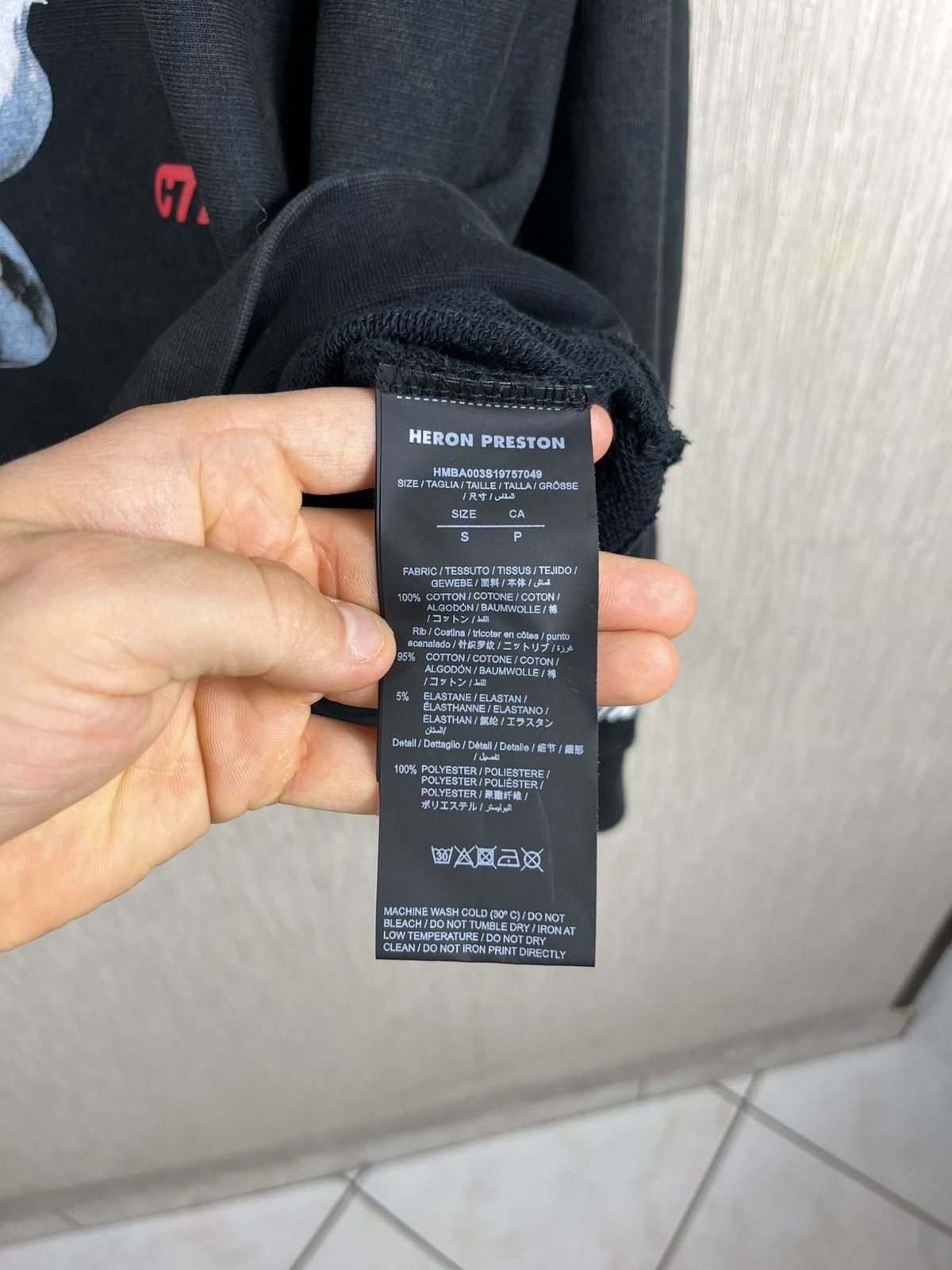 Heron Preston Heron Preston Dover oversize distressed crewneck sweatshirt Size US S / EU 44-46 / 1 - 22 Thumbnail