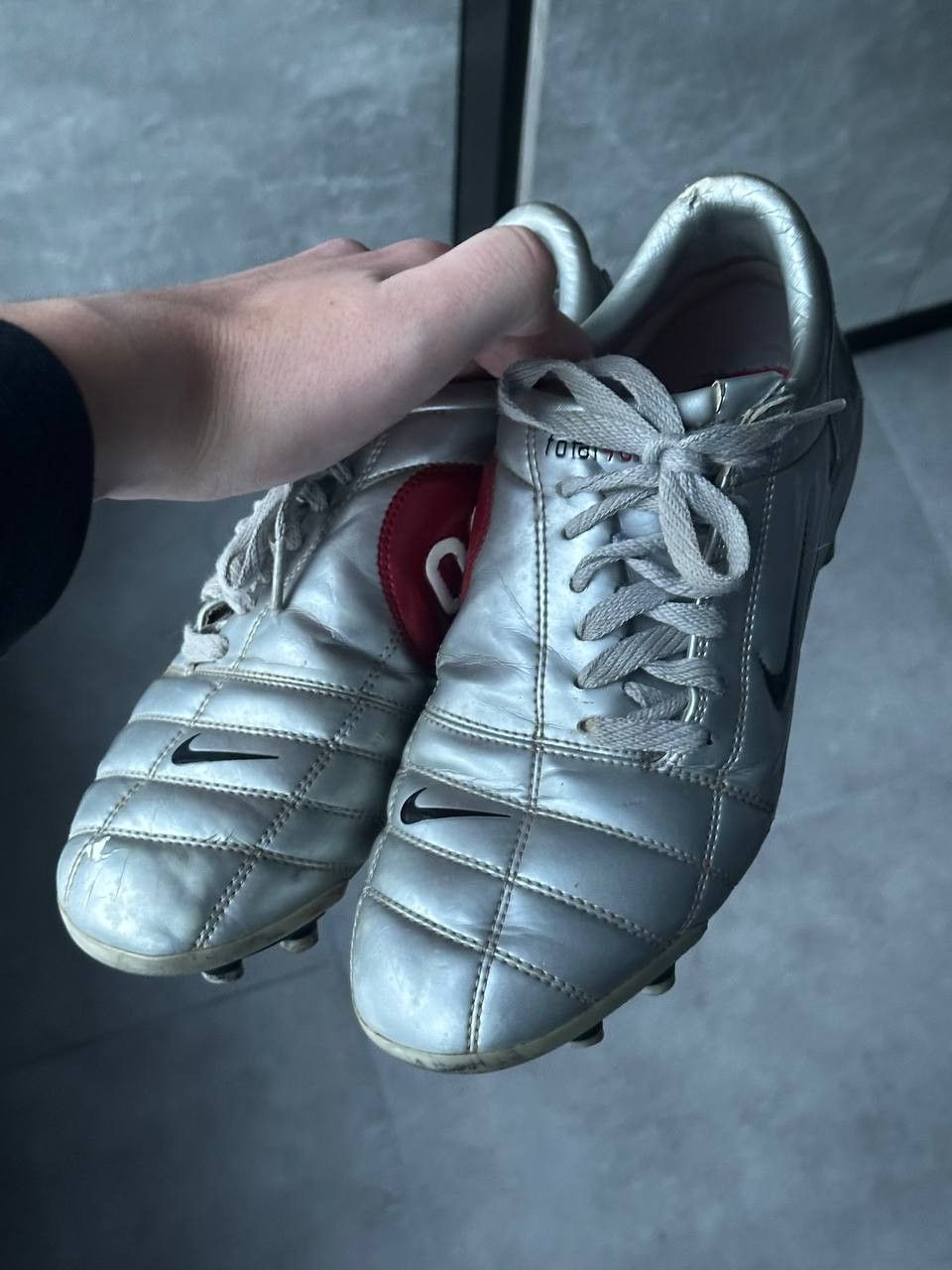 Nike Nike Total 90 Silver OG 2005 Football Socer Shoes Size US 8 / EU 41 - 4 Thumbnail