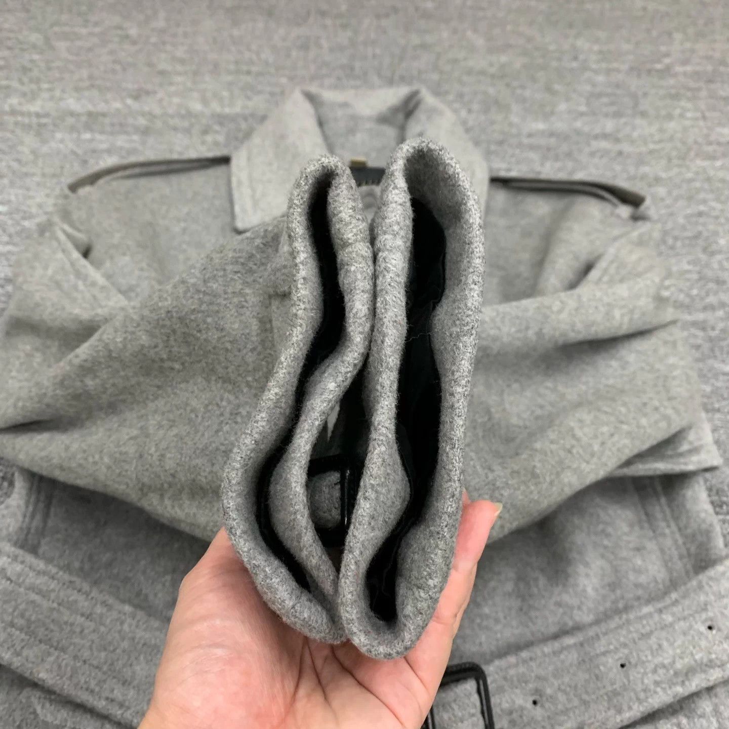 Burberry Burberry Gray Wool Overcoat 34 95 New Size XS / US 0-2 / IT 36-38 - 9 Thumbnail