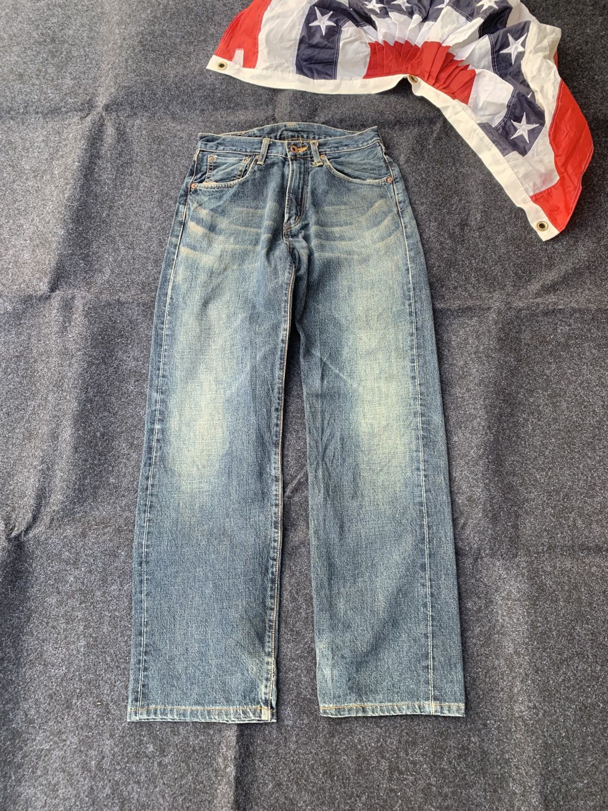 Edwin Vintage Edwin 505x selvedge made in Japan. Size US 28 / EU 44 - 1 Thumbnail