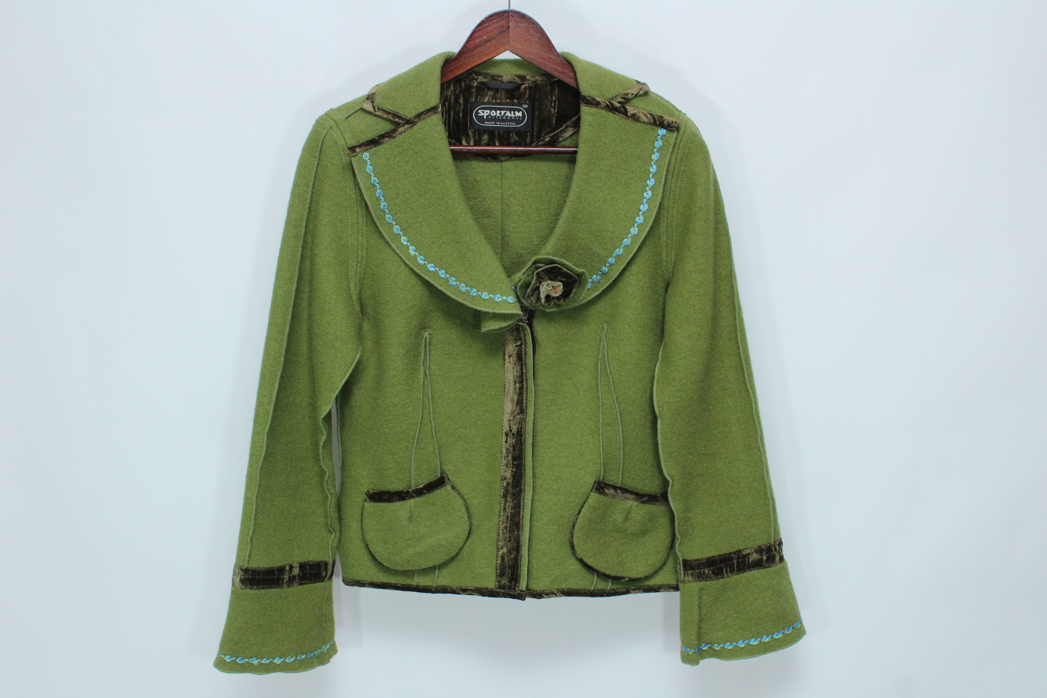 Sportalm Kitzbuhel Sportalm Jacket Blazer Wool Size 38 Hype Rare Vintage Size M / US 6-8 / IT 42-44 - 4 Thumbnail