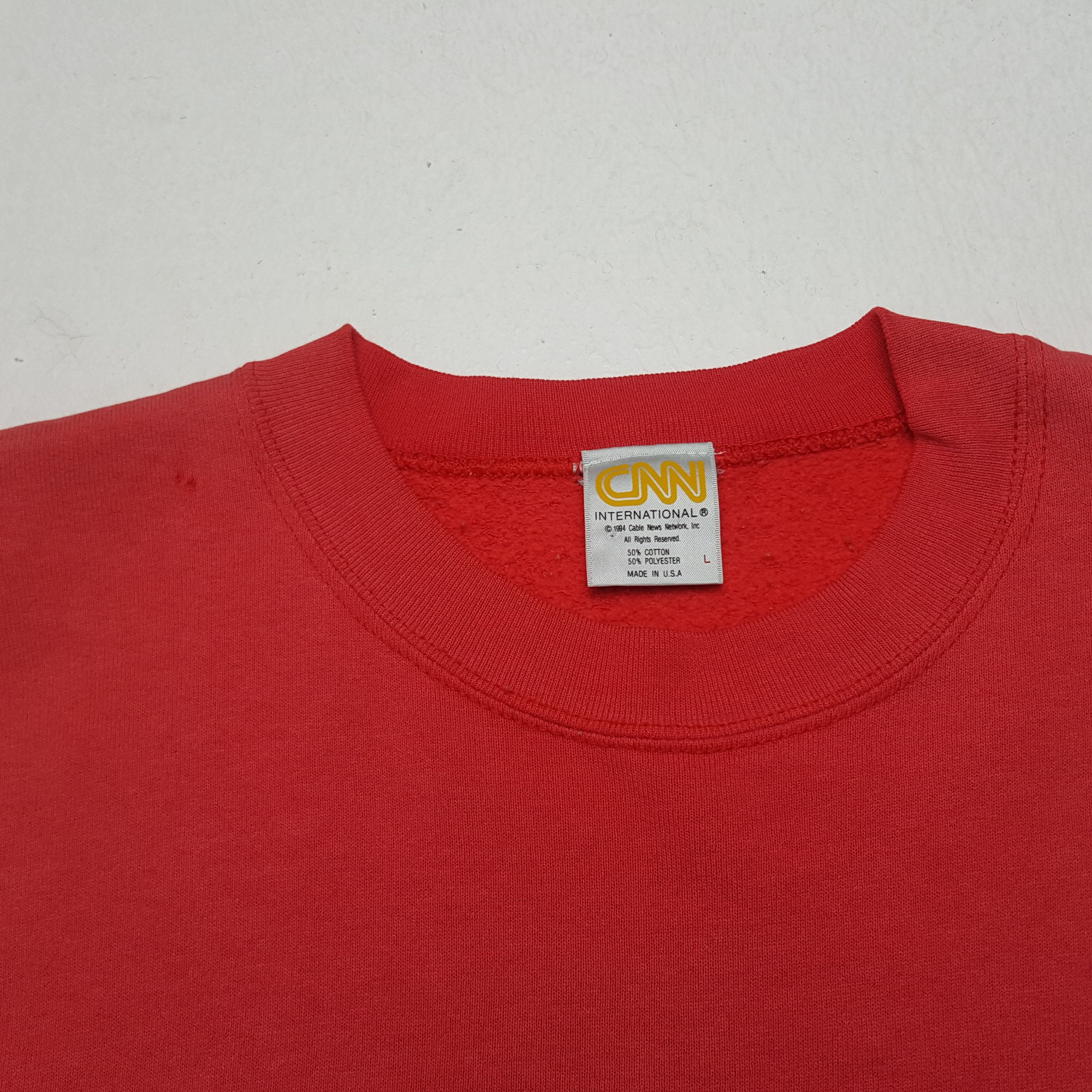 Vintage Vintage CNN Atlanta Sweatshirt Size US M / EU 48-50 / 2 - 5 Thumbnail