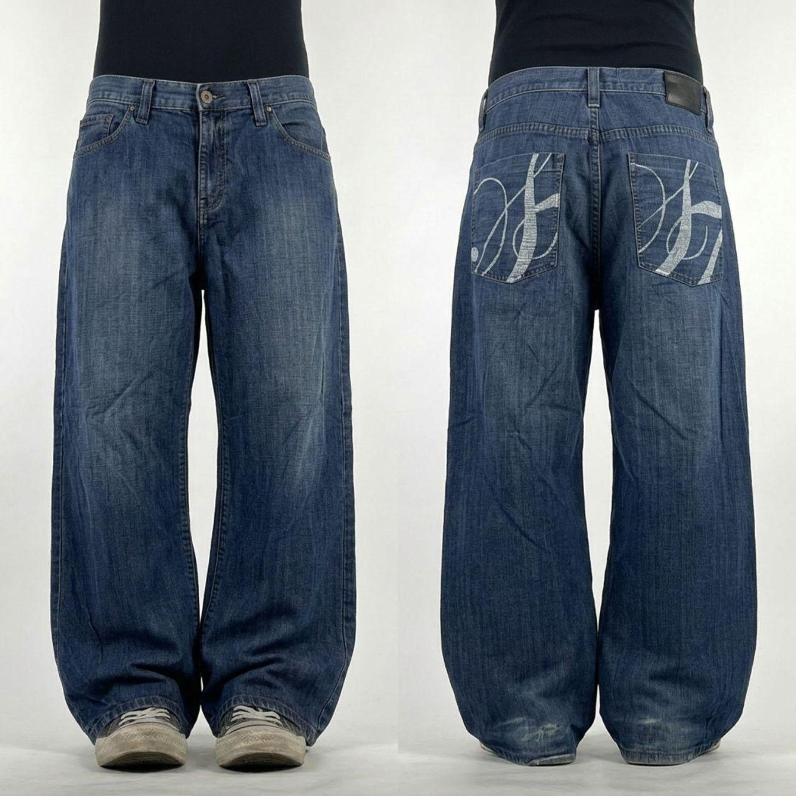 Evisu × Vintage Rare Vintage y2k Evisu octopus embroidered