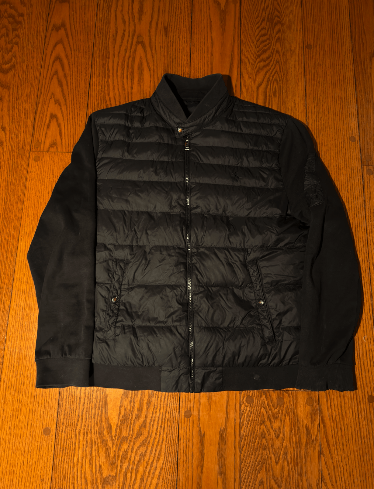 Polo Ralph Lauren Polo Ralph Lauren Hybrid Down Bomber Jacket Size US L / EU 52-54 / 3 - 2 Thumbnail