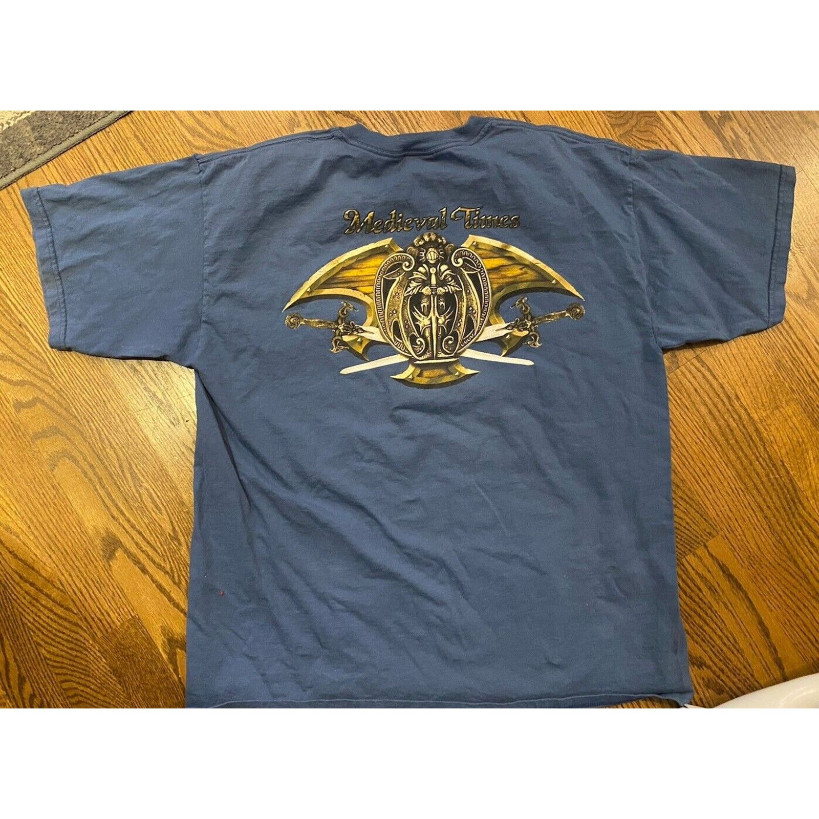 Other Vintage Medieval Times USA T Shirt Mens XL Blue Size US XL / EU 56 / 4 - 1 Thumbnail