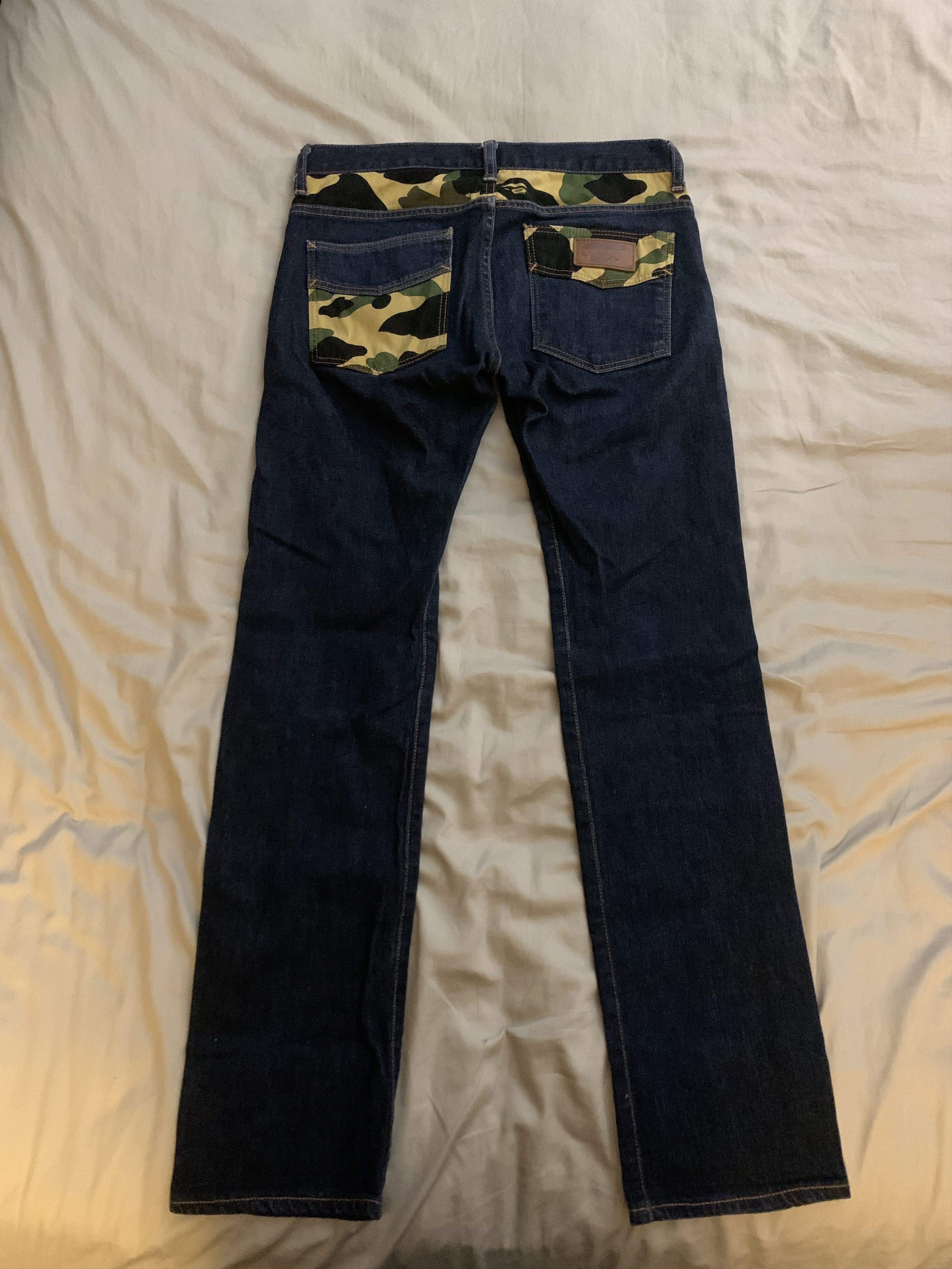 Bape Bape Denim Jeans Size US 29 - 2 Thumbnail