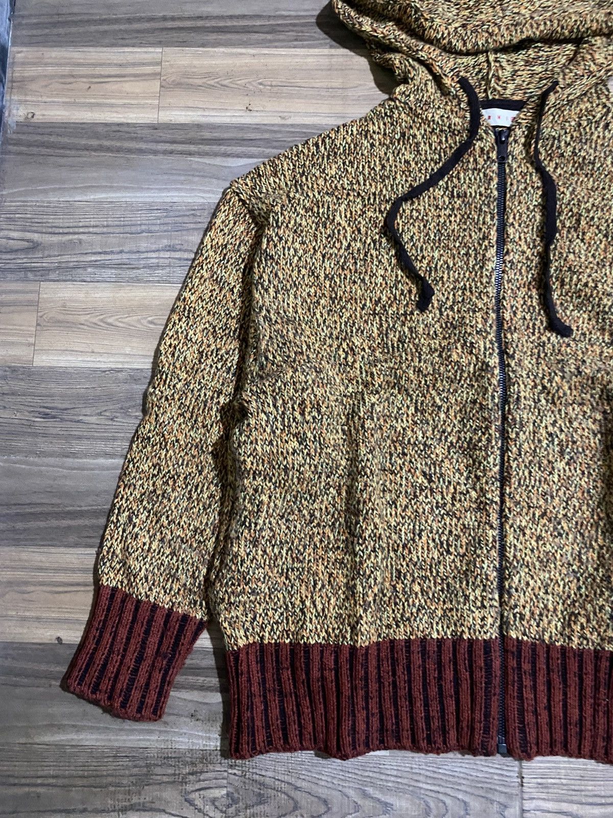 Marni × Uniqlo UNIQLO X MARNI KNIT ZIPPER HOODIES Size S / US 4 / IT 40 - 2 Thumbnail