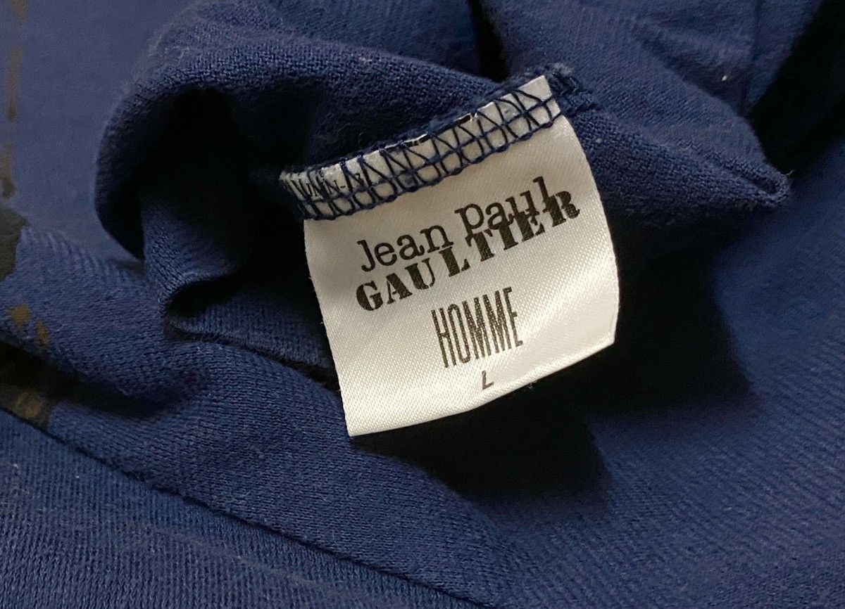 Jean Paul Gaultier Rare Design Vintage Brand Jean Paul Gaultier T-shirt 1990s Size US L / EU 52-54 / 3 - 6 Thumbnail