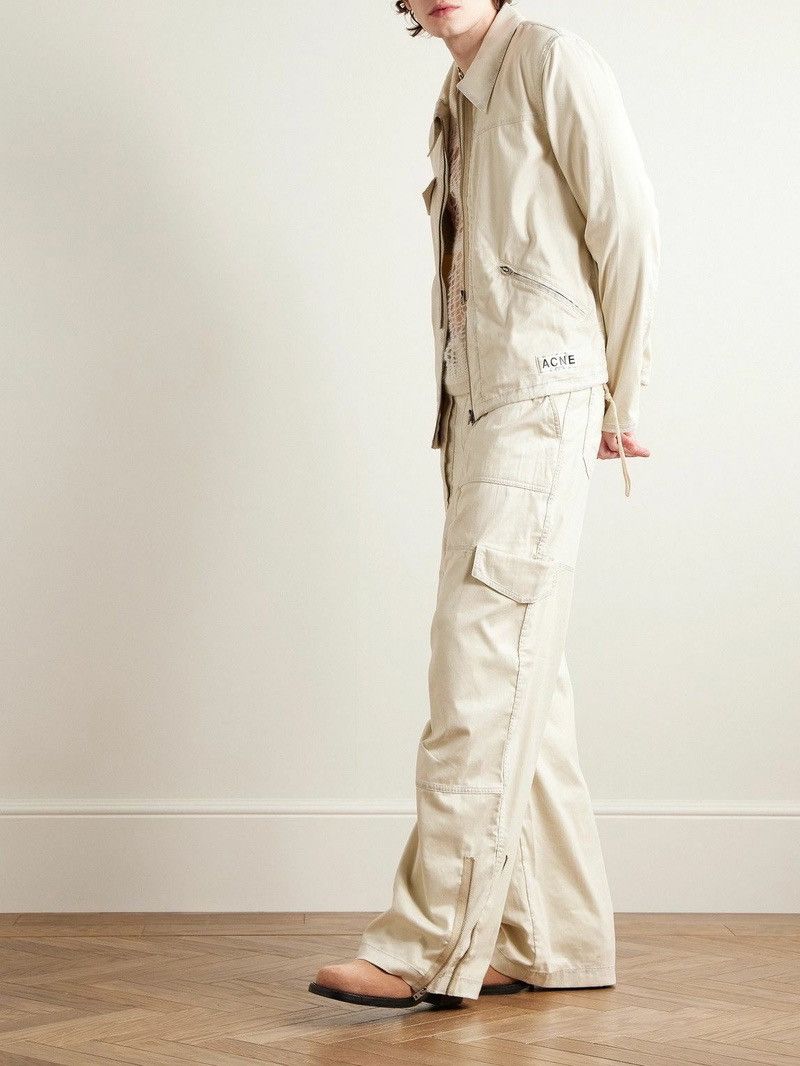 Acne Studios Acne Studios Men's Ondrey Faux Suede Jacket in Beige Size US S / EU 44-46 / 1 - 1 Thumbnail