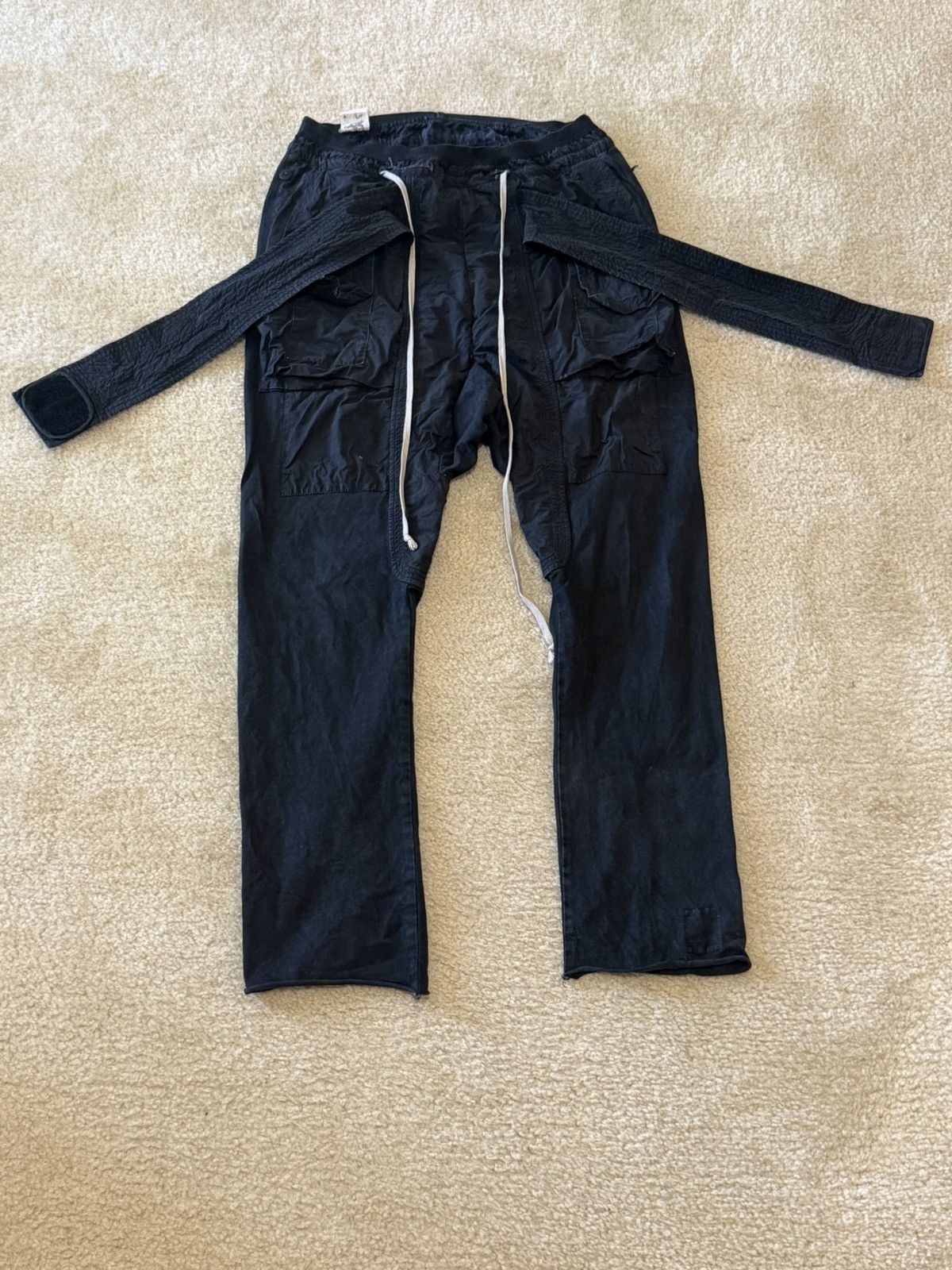 Rick Owens Drkshdw Rick Owens FW12 Olmar & Mirta Creatch Cargo Size US 32 / EU 48 - 2 Thumbnail