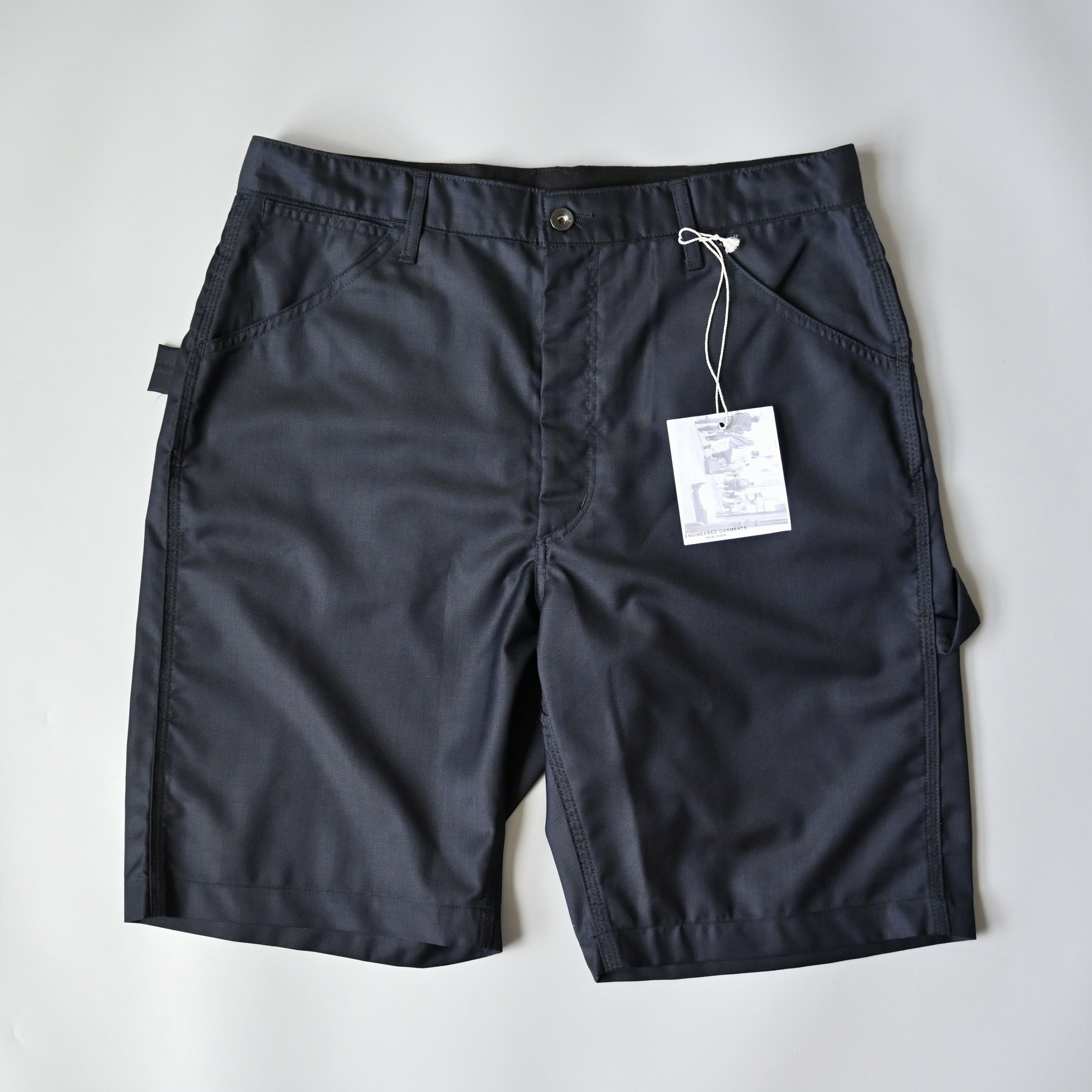 Engineered Garments UNUSED, Engineered Garments, Painter Shorts, Navy Wool, M Size US 34 / EU 50 - 2 Thumbnail