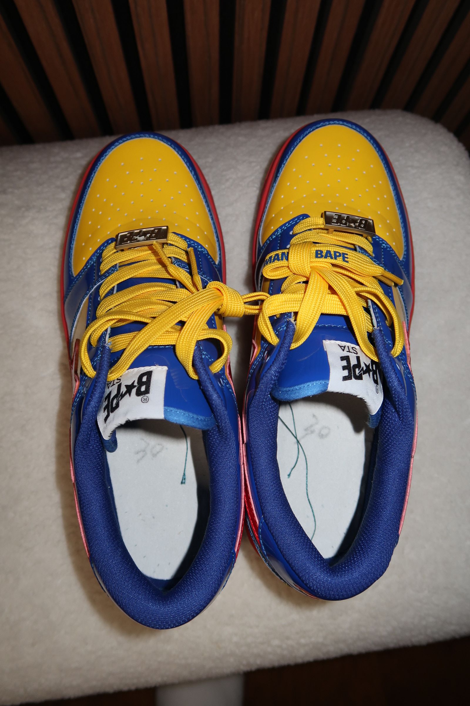 Bape DC Comics x Bapesta Low M1 'Superman Size US 9.5 / EU 42-43 - 5 Thumbnail