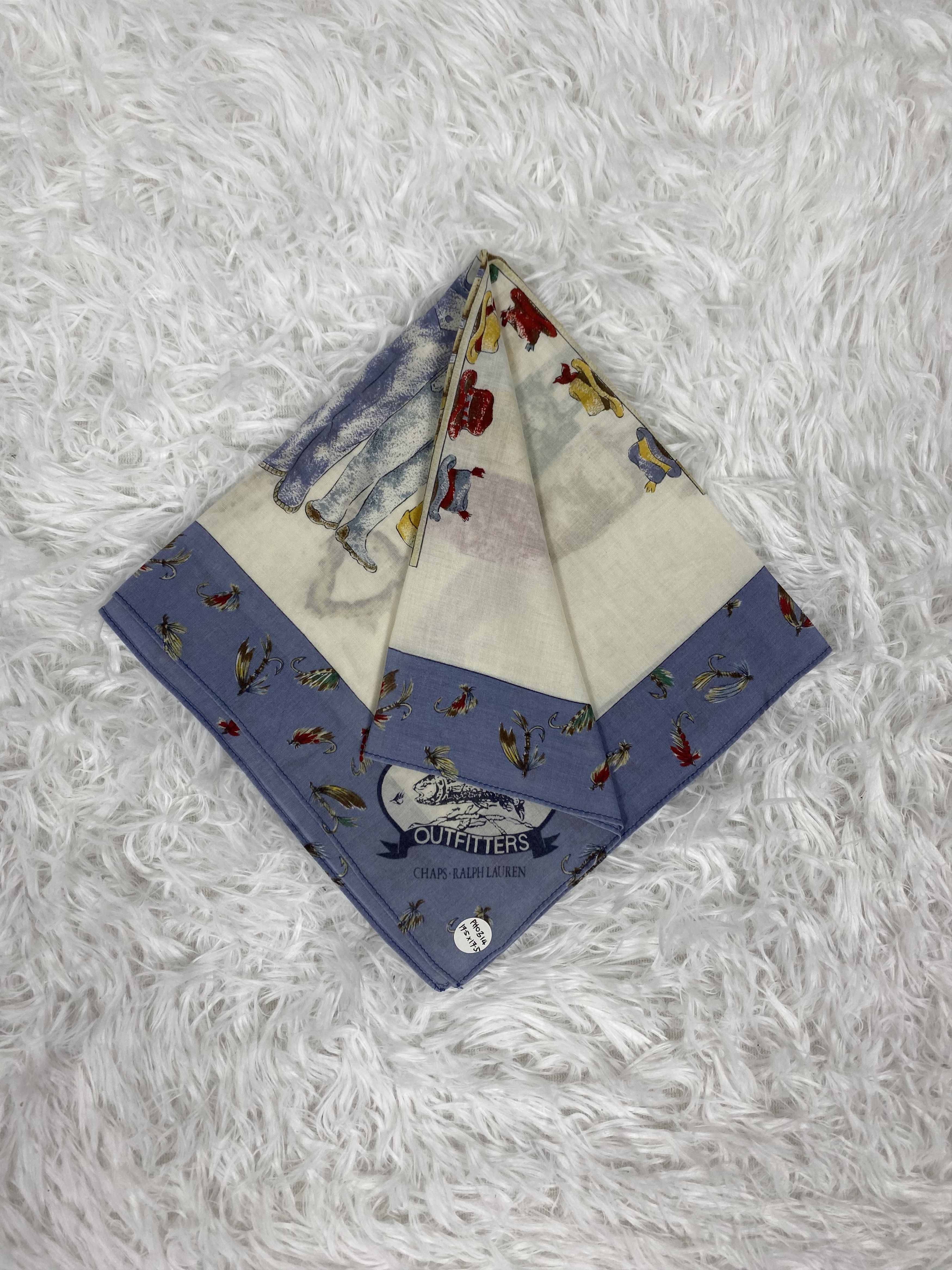 Chaps Vintage Chaps Ralph Luaren Handkerchief Neckerchief PH0314 Size ONE SIZE - 1 Thumbnail