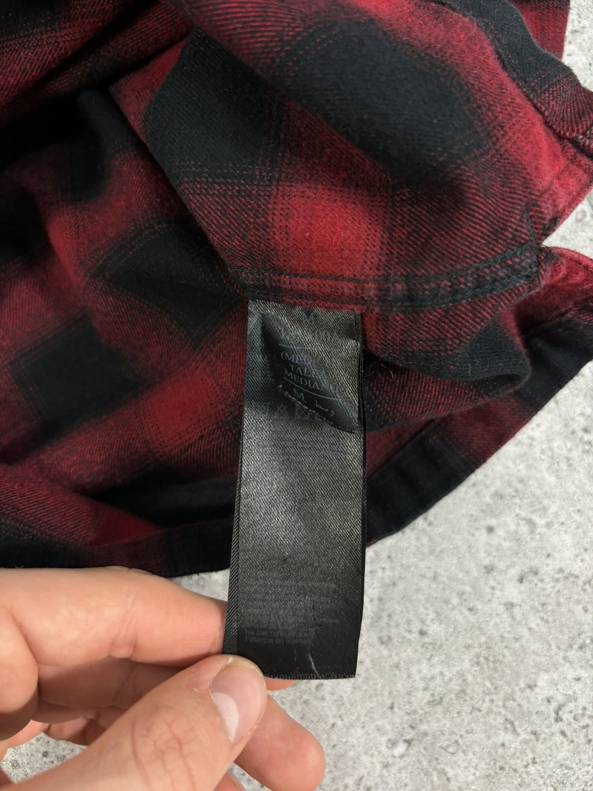 Allsaints × Japanese Brand × Vintage Allsaints Flannel Plaid Shirt Jacket Overshirt Old Money 00s Size US M / EU 48-50 / 2 - 6 Thumbnail