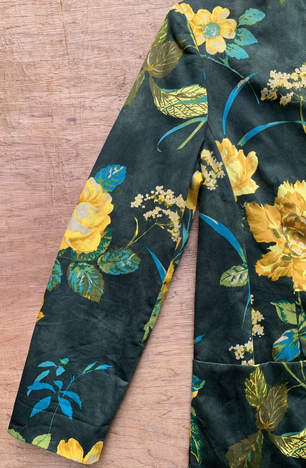 Vintage Vintage Mondi Business Floral Full Print Blazzer Size M / US 6-8 / IT 42-44 - 13 Thumbnail
