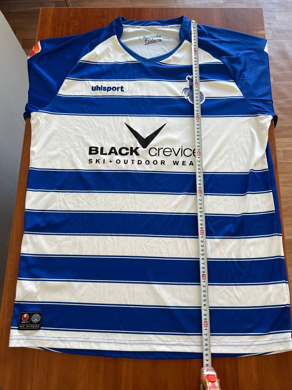 Sports Specialties 2015/16 MSV DUISBURG MATCH WORN #5 SOCCER JERSEY SHIRT 4XL Size US XXL / EU 58 / 5 - 17 Thumbnail