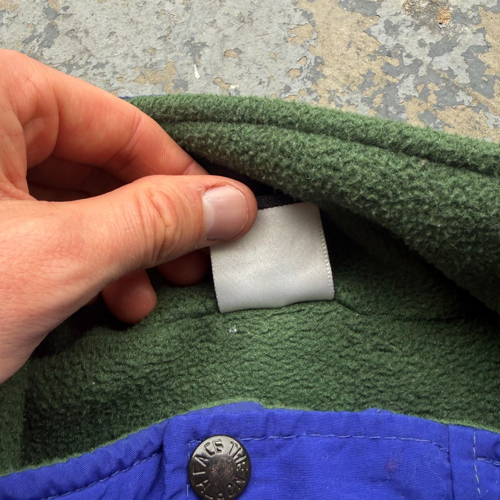 The North Face vtg The North Face Blue Soft Shell Jacket Sz M Made In USA Size US M / EU 48-50 / 2 - 4 Thumbnail