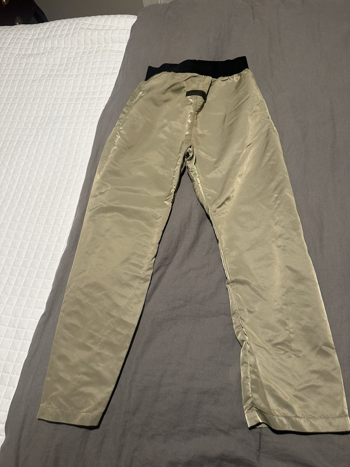 Fear of God Fear of God ESSENTIALS Nylon Pants – Tan Size US 29 - 1 Thumbnail