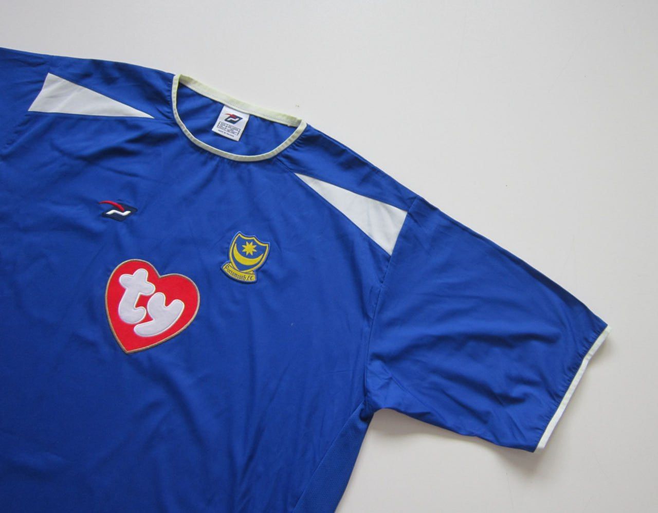 Vintage Portsmouth 2003-2005 Home Soccer Jersey Pompey Size US XXL / EU 58 / 5 - 2 Thumbnail
