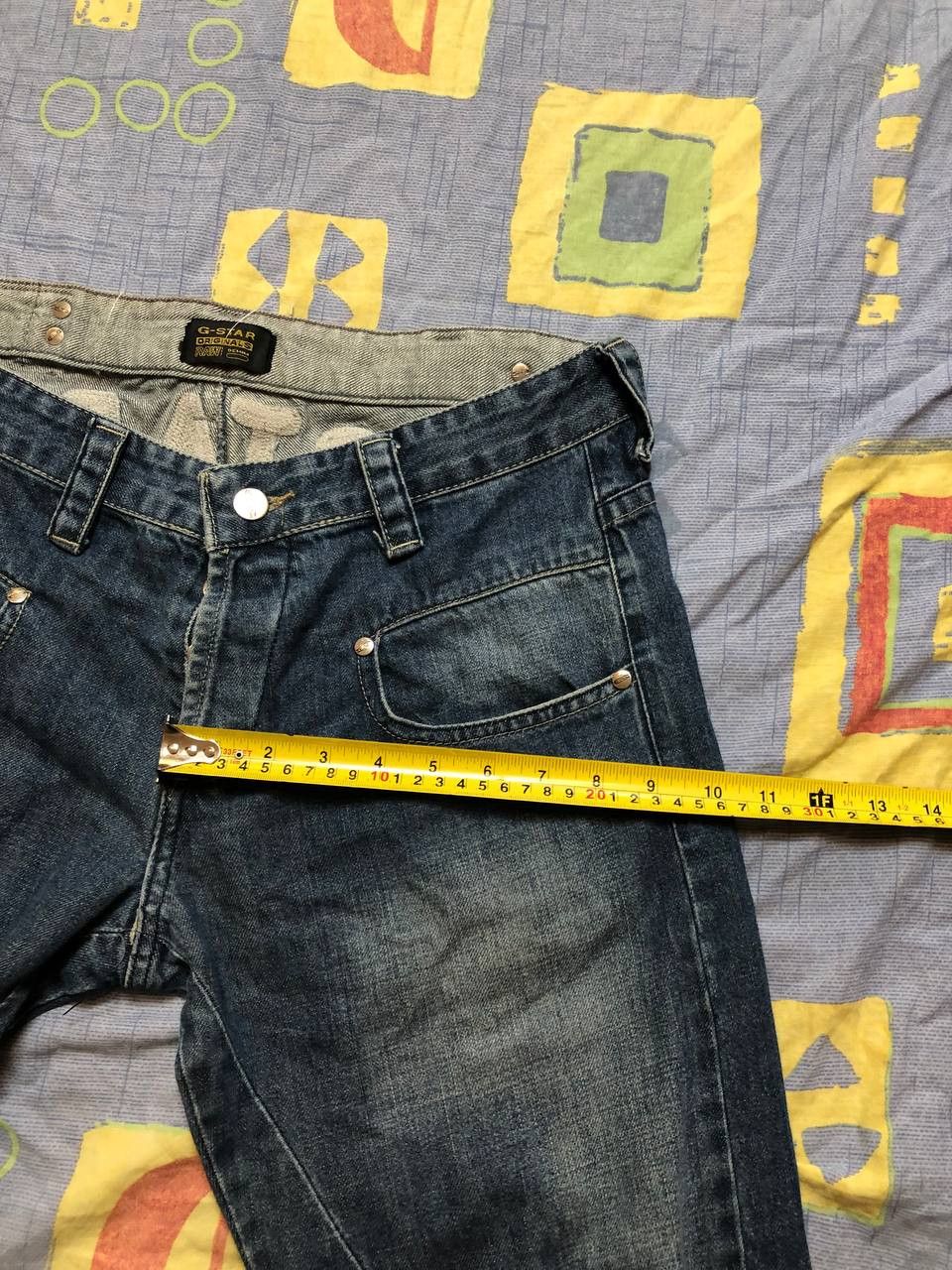 G-Star streetwear jeans denim pants G-Star Raw big logo vintage Size US 30 / EU 46 - 19 Thumbnail