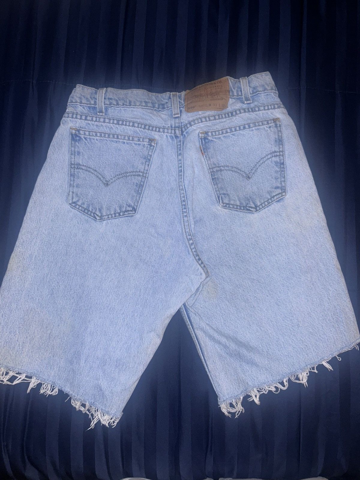 Levi's Orange tab Levi denim shorts Size US 33 - 2 Thumbnail