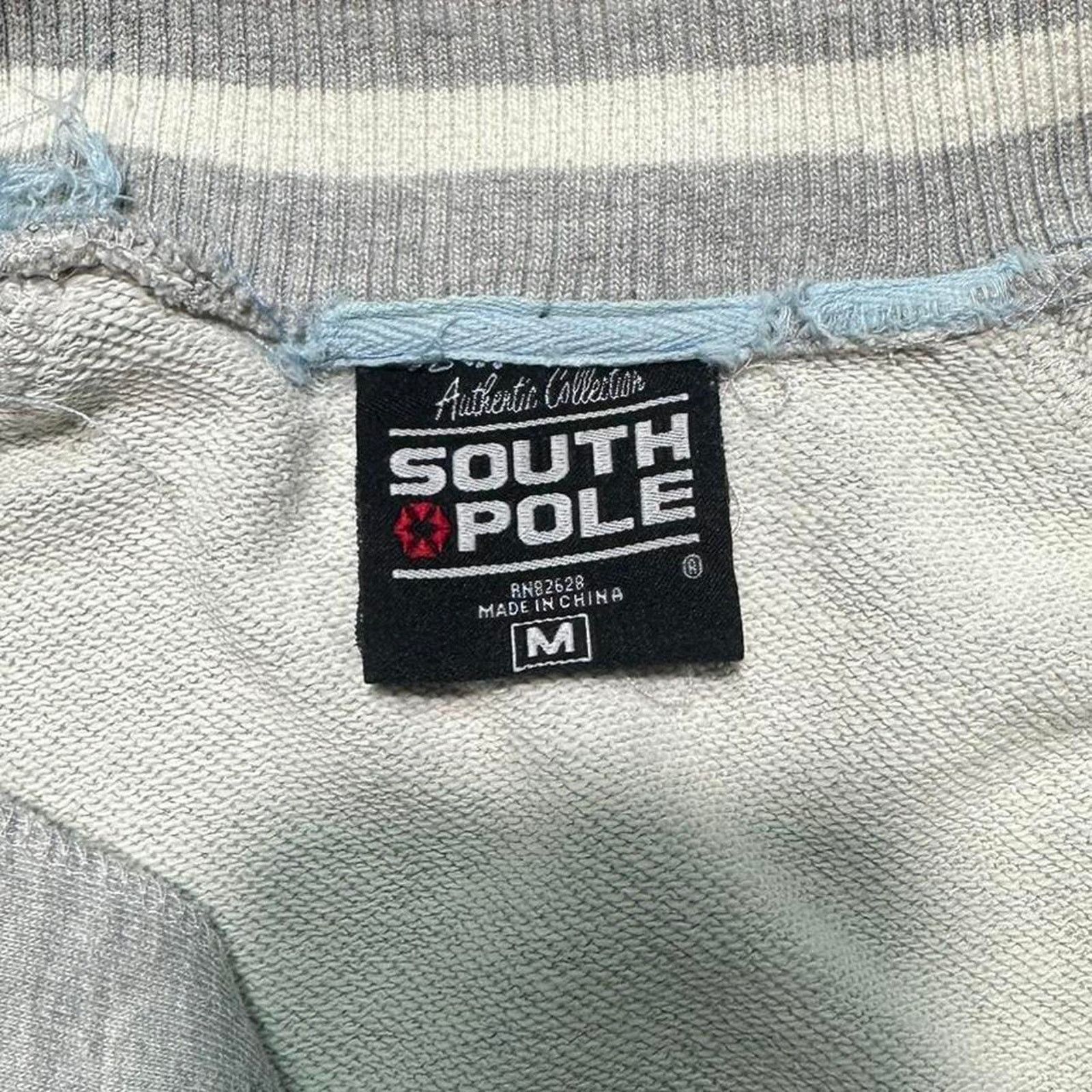 Southpole Vintage Y2K Southpole Patched Full Zip Up Jacket Sweatshirt Size US M / EU 48-50 / 2 - 4 Thumbnail