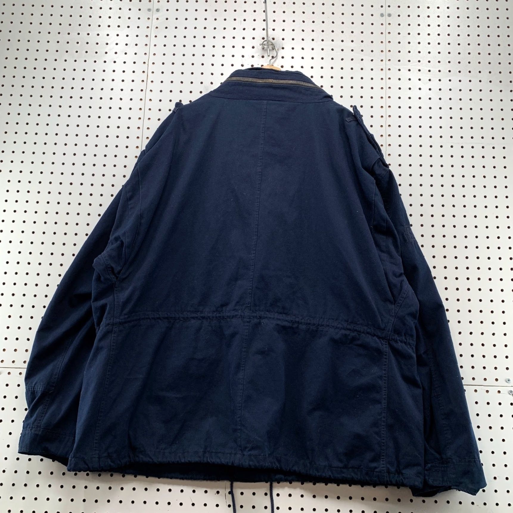 Vintage Brandit M65 Giant Military Jacket Mens 6XL Navy Blue Field Coat Heavyweight Jacket Mens 6XL Navy Blue Military Jacket Field Coat Heavyweight Size US XXL / EU 58 / 5 - 2 Thumbnail