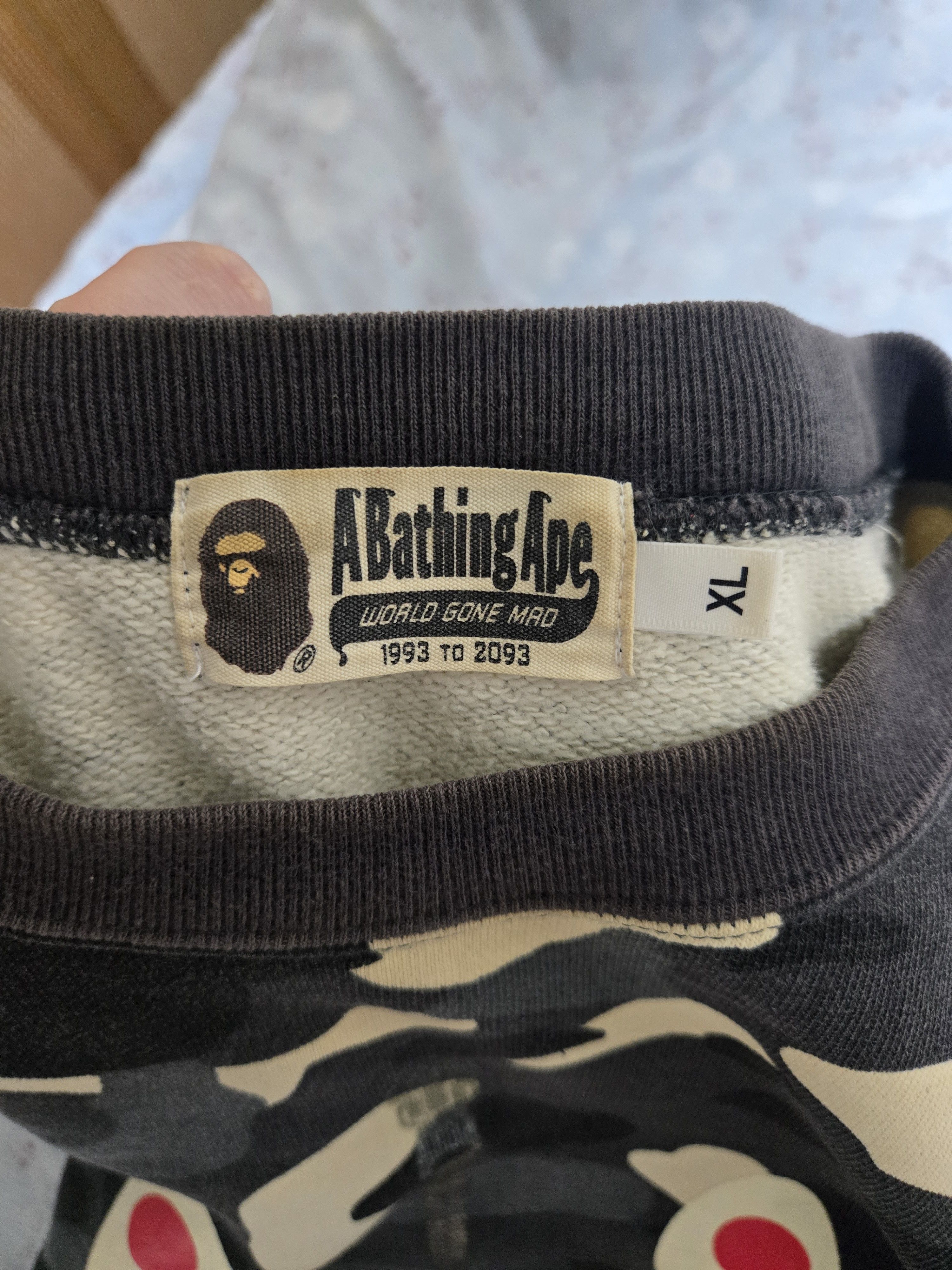 Bape Bape crew neck city camo Size US XL / EU 56 / 4 - 4 Thumbnail