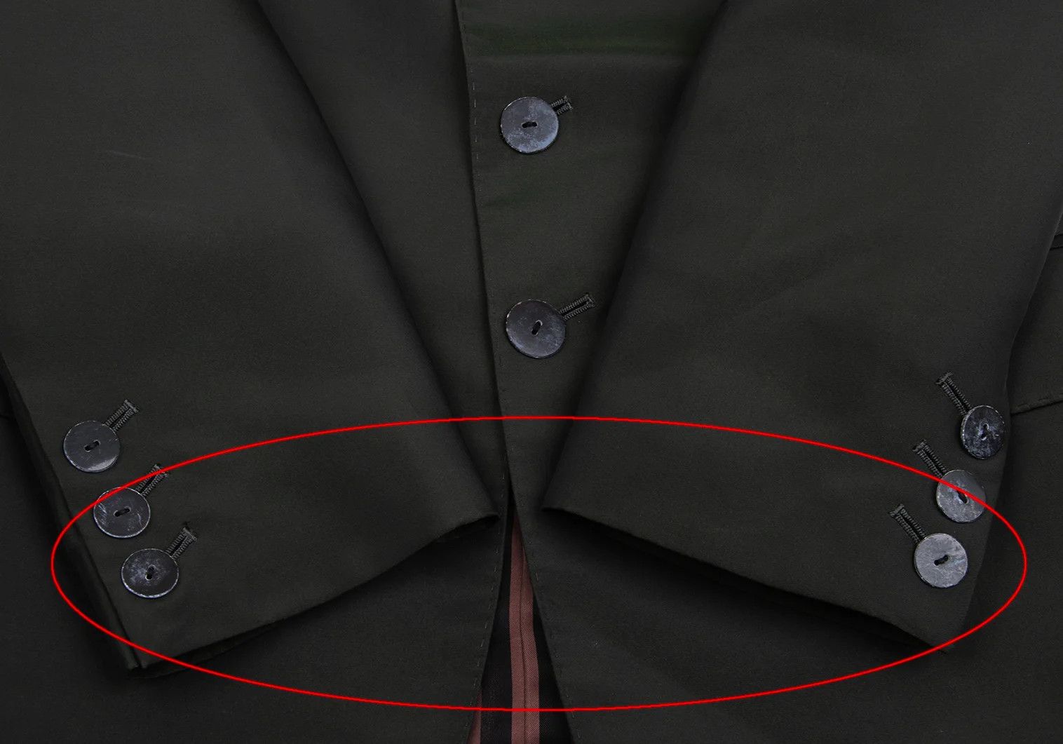Jean Paul Gaultier Striped Lining Jacket in Deep Green Size 48 Size US M / EU 48-50 / 2 - 7 Thumbnail