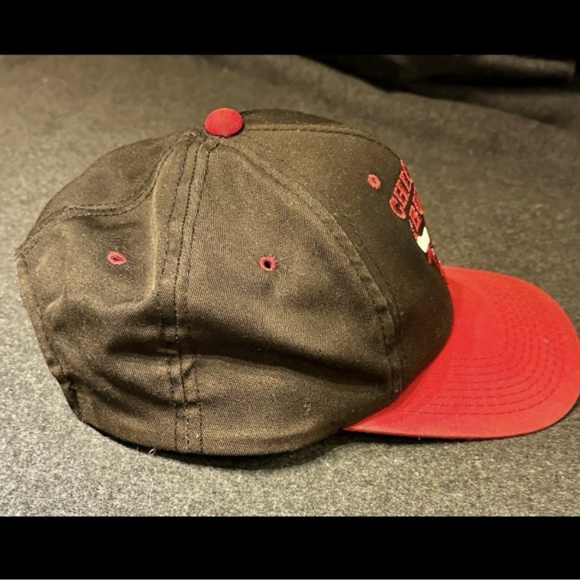 Vintage VINTAGE 90s CHICAGO BULLS BASEBALL CAP SNAPBACK DREW PEARSON Size ONE SIZE - 5 Thumbnail