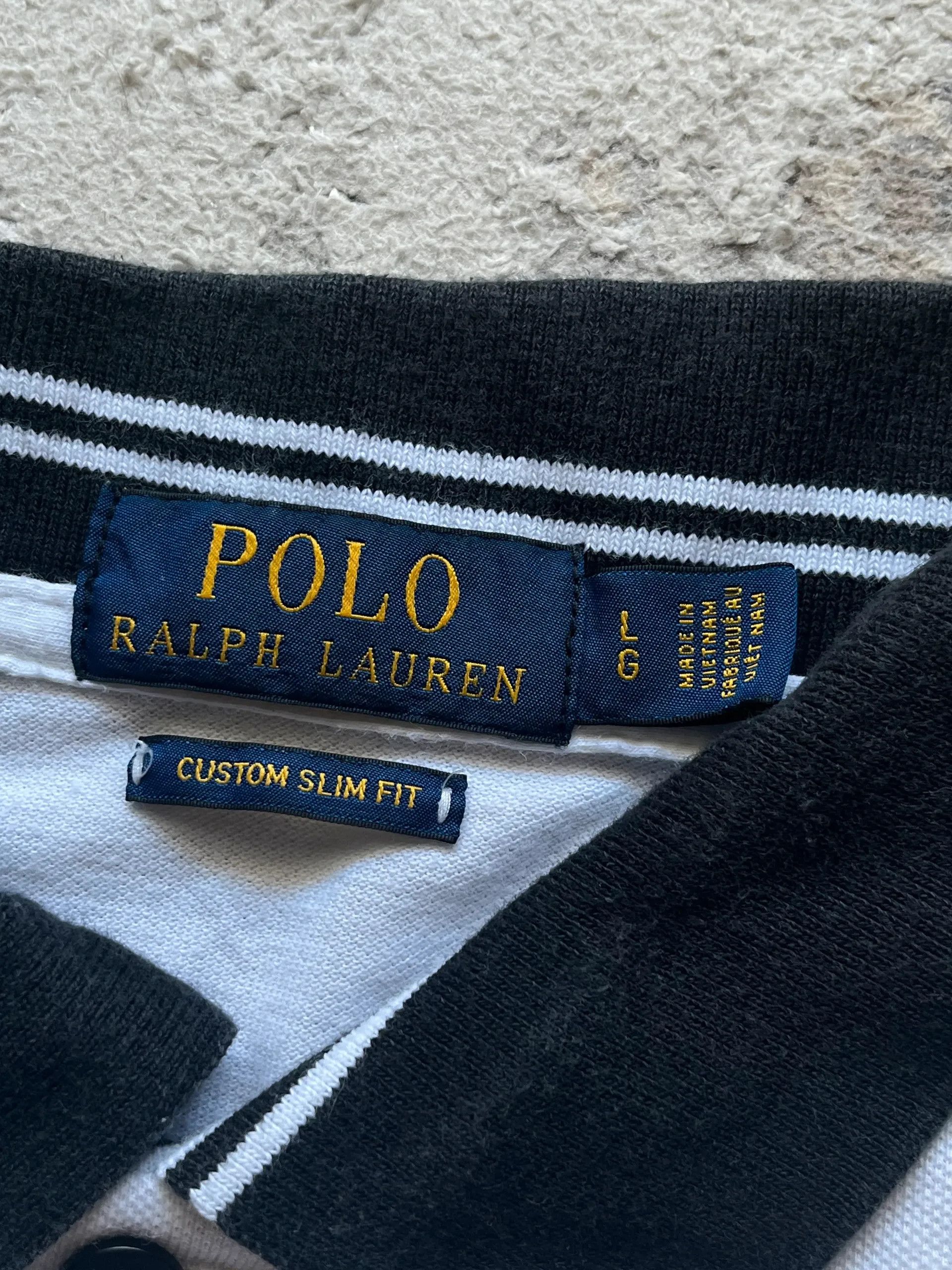 Polo Ralph Lauren Polo Ralph Lauren Sz L Custom Slim Fit Polo Shirt #3 Size US L / EU 52-54 / 3 - 3 Thumbnail