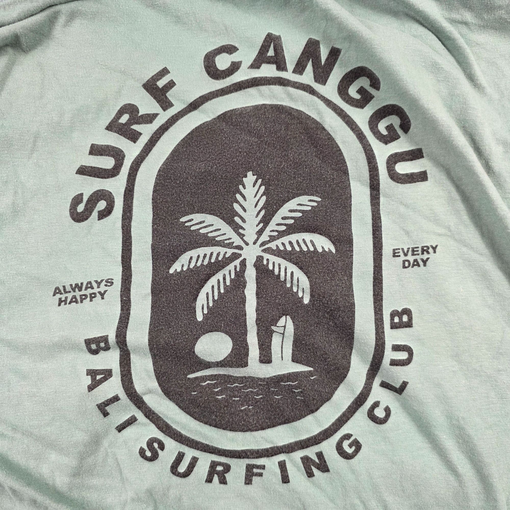 Other Surf Canggu Bali Surfing Club Mens XL Green Graphic T-Shirt Size US XL / EU 56 / 4 - 3 Thumbnail
