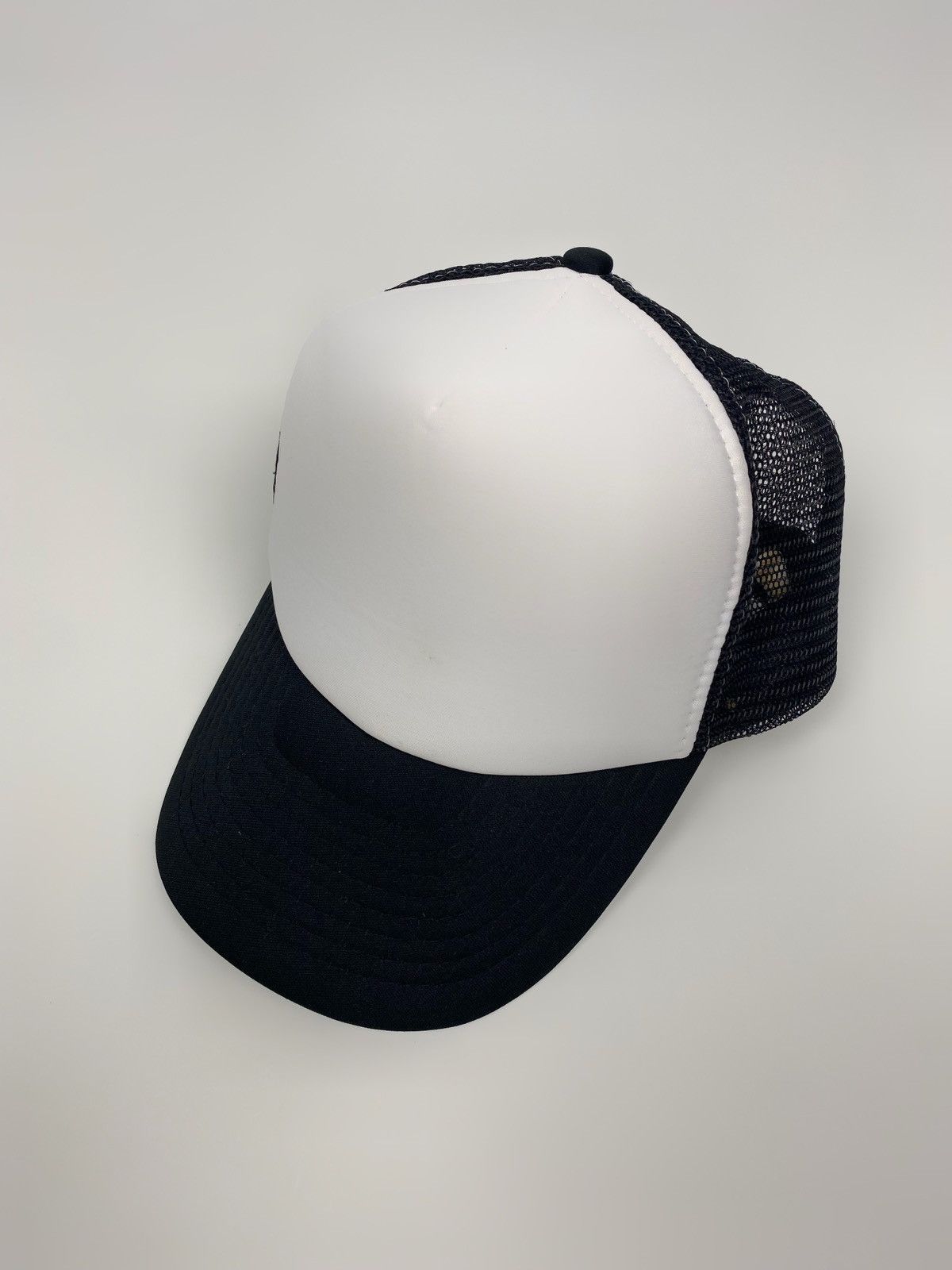 Vintage 1990’s Vintage Black Blank Foam Trucker Hat Size ONE SIZE - 4 Thumbnail