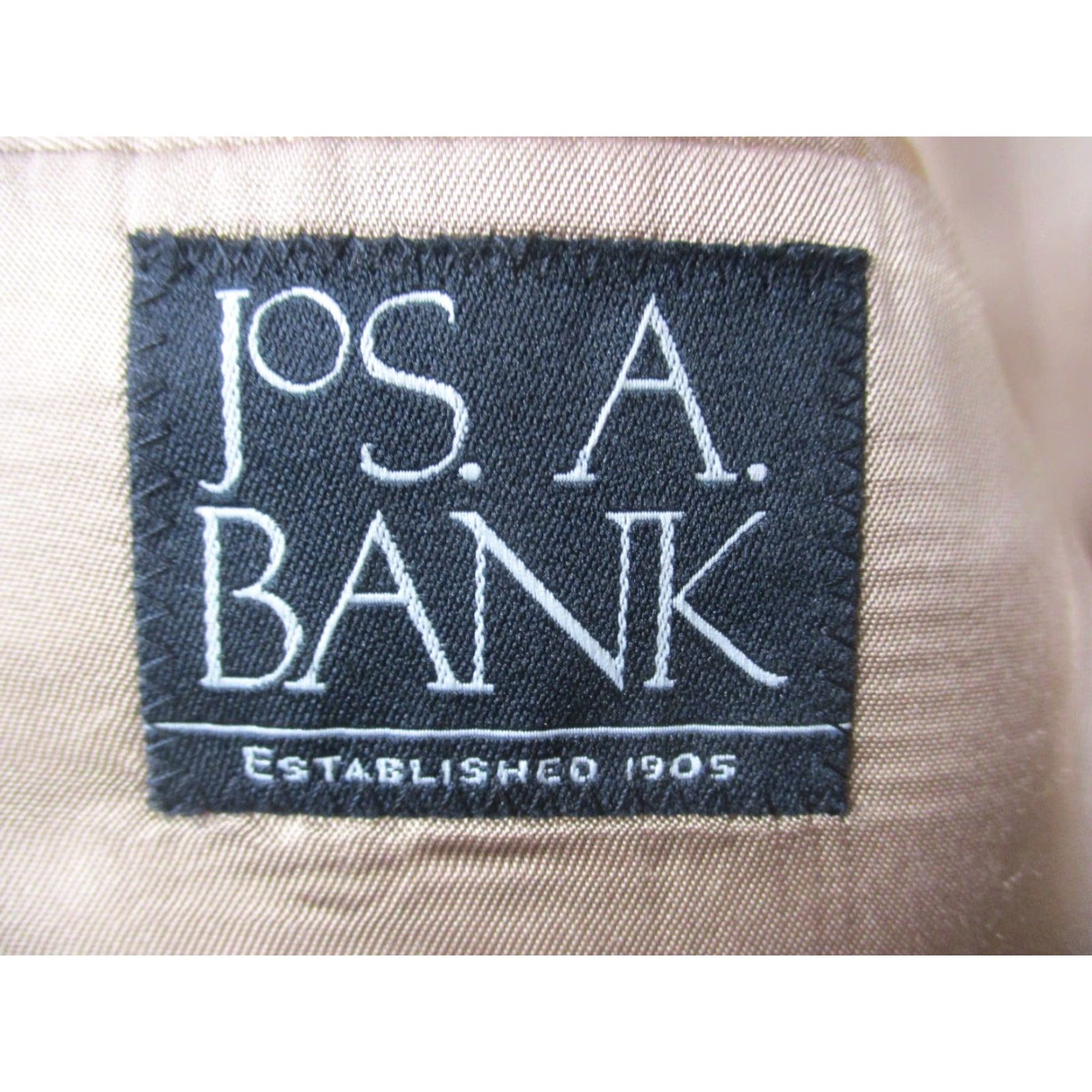 Jos. A. Bank VINTAGE Jos. A. Bank Blazer Men 40 Beige Camel Hair Single-Breasted 3-Button Notch Lapel Shirt Fashion CR 40 Beige Size 40R - 4 Thumbnail