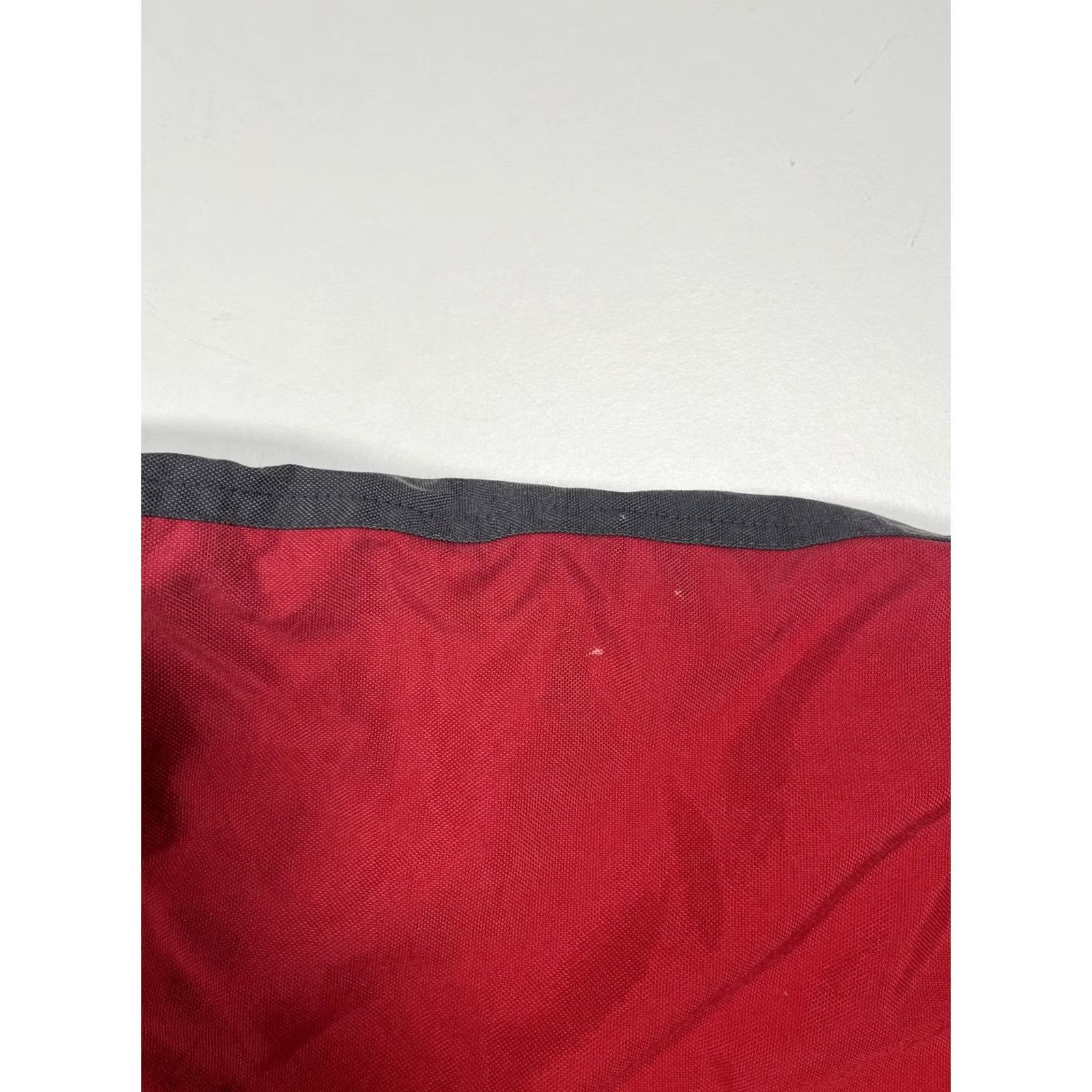 Gap GAP Jacket Mens Large Red Gray Hooded Anorak Pullover Fleece Lined Half Zip Size US L / EU 52-54 / 3 - 5 Thumbnail