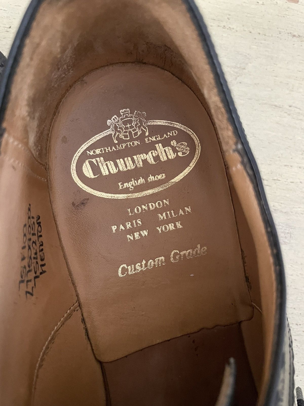 Church's Custom Grade Wingtip Size US 8.5 / EU 41-42 - 6 Thumbnail