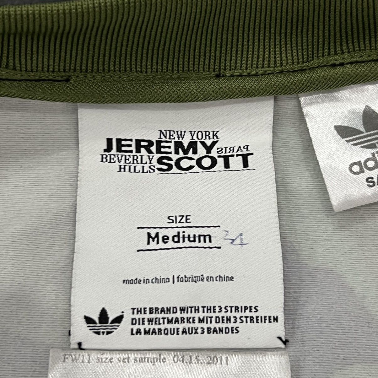 Adidas Adidas by Jeremy Scott FW11 Sample Camo Jacket Size M / US 6-8 / IT 42-44 - 12 Thumbnail