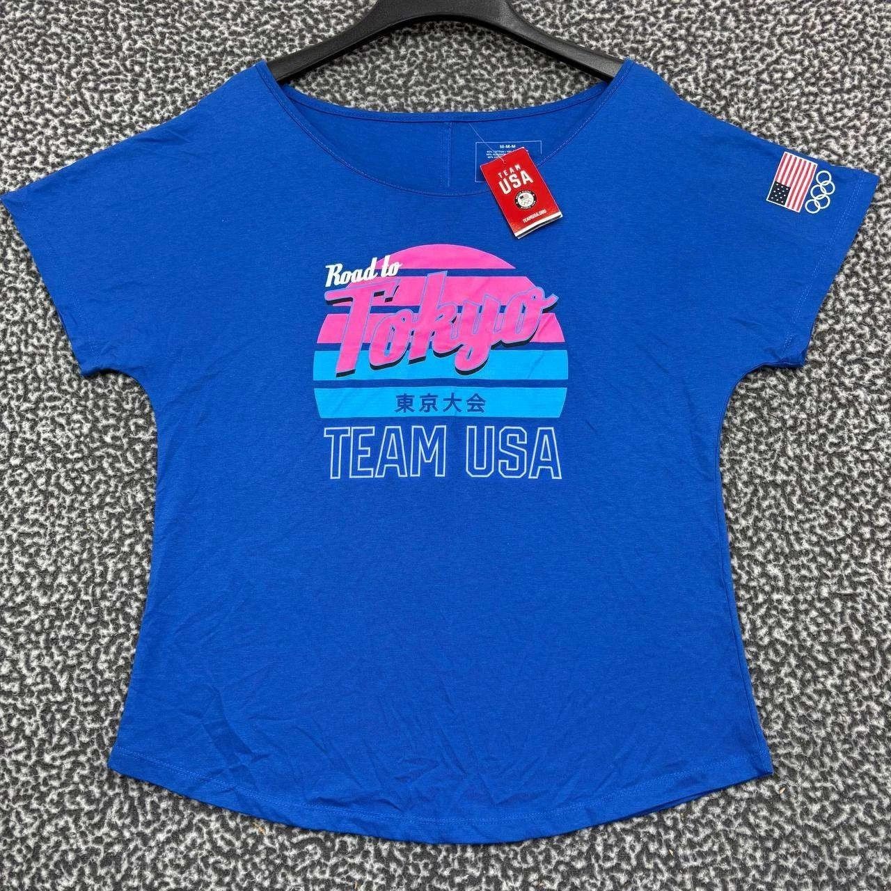 Other Team USA Olympic Shirt Women Tokyo Short Sleeve Crew Neck M Size M / US 6-8 / IT 42-44 - 1 Thumbnail
