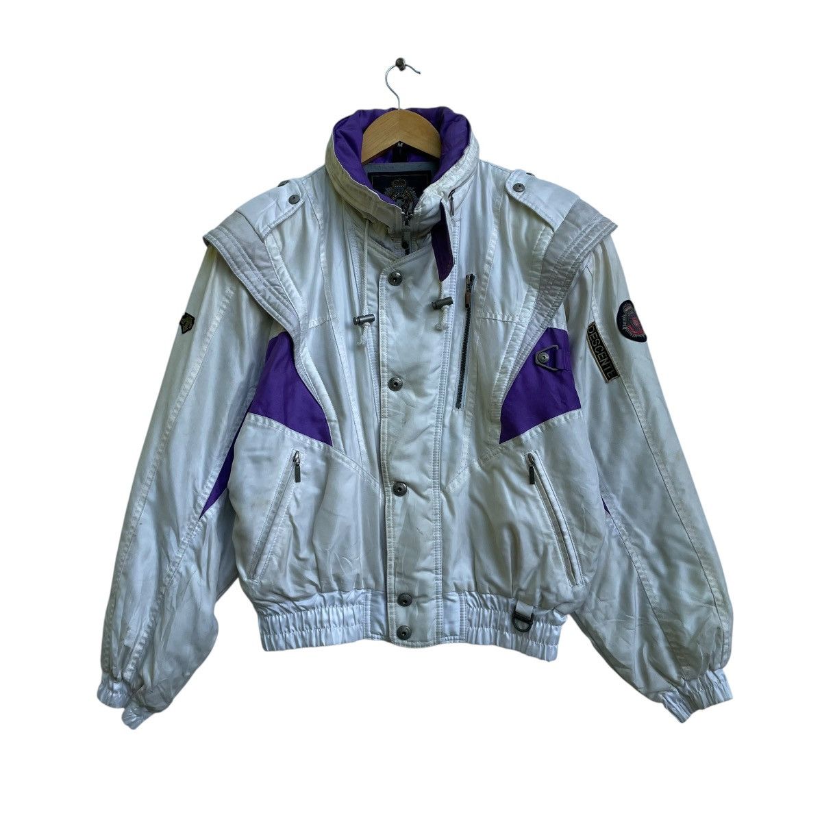 Descente × Vintage 💥Vintage Japanese Brand Descente Racing Equipment Down Hill Size US M / EU 48-50 / 2 - 2 Thumbnail