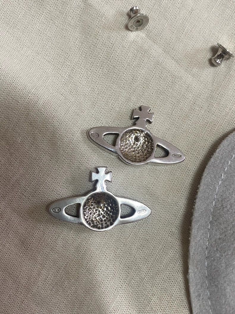Vivienne Westwood Vivienne Westwood Vintage Stud Earrings S925 Sterling Silv Size ONE SIZE - 7 Thumbnail