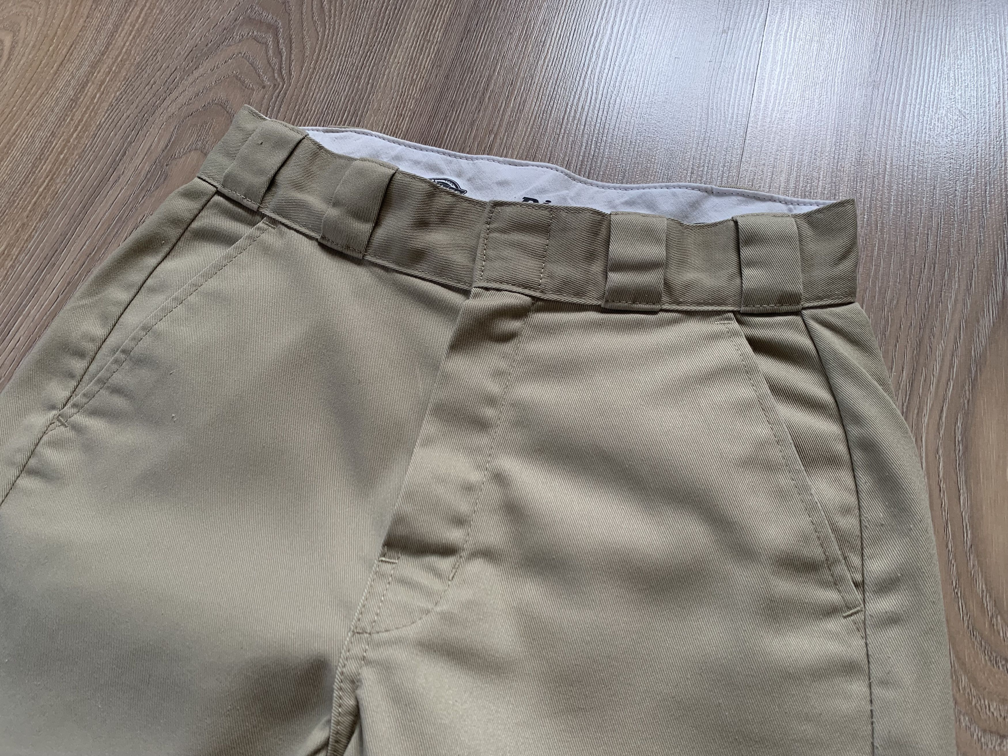 Dickies × Vintage Dickies Beige Unisex Classic Pants Trousers Size US 27 - 3 Thumbnail