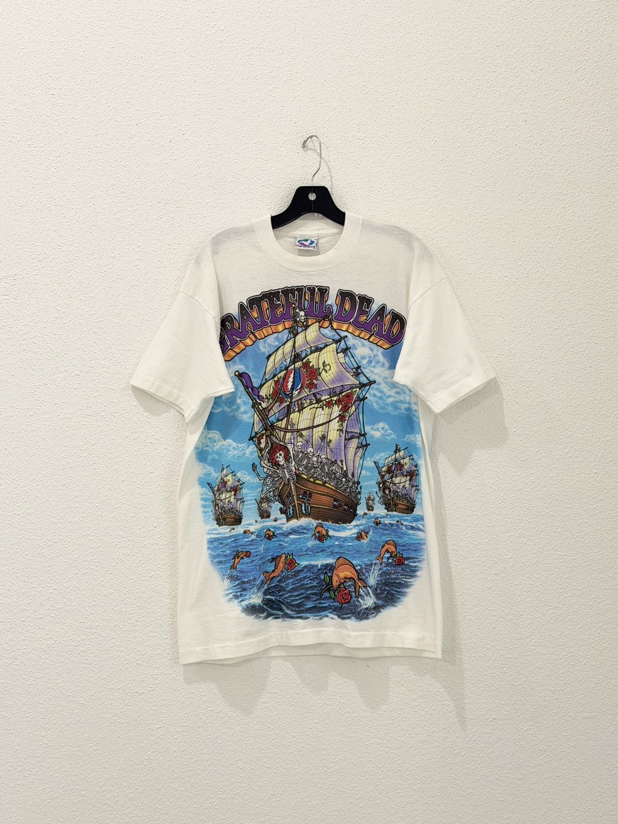 Vintage 90s Liquid Blue Grateful Dead Ship of Fools 1993 GDM